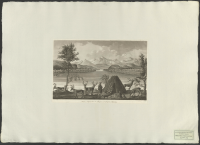 Utsigt i Lappmarken vid Peurjaure och Qvickjocks församling.[Bild]