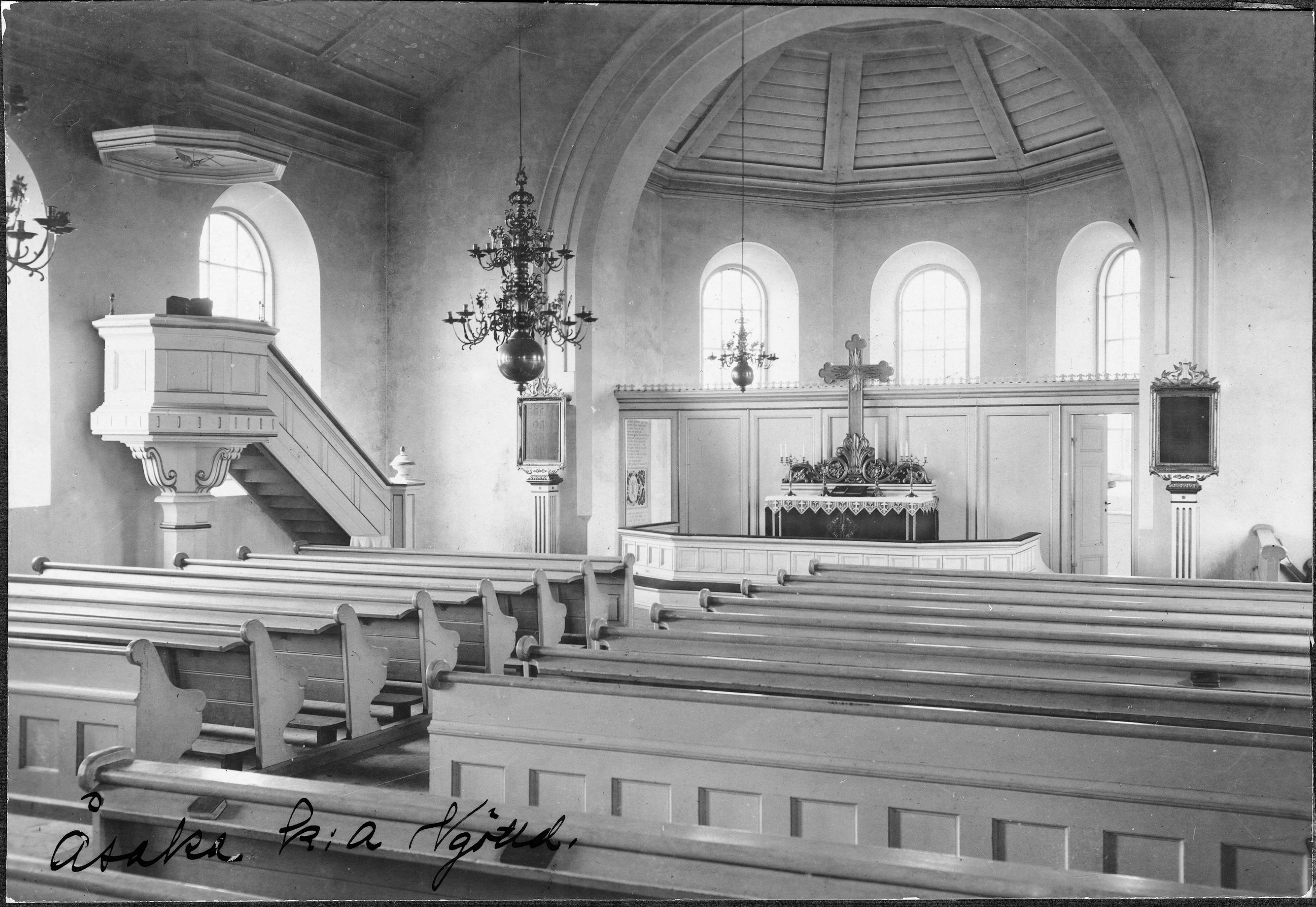 Ludvig Ericson, Skånings-Åsaka kyrka