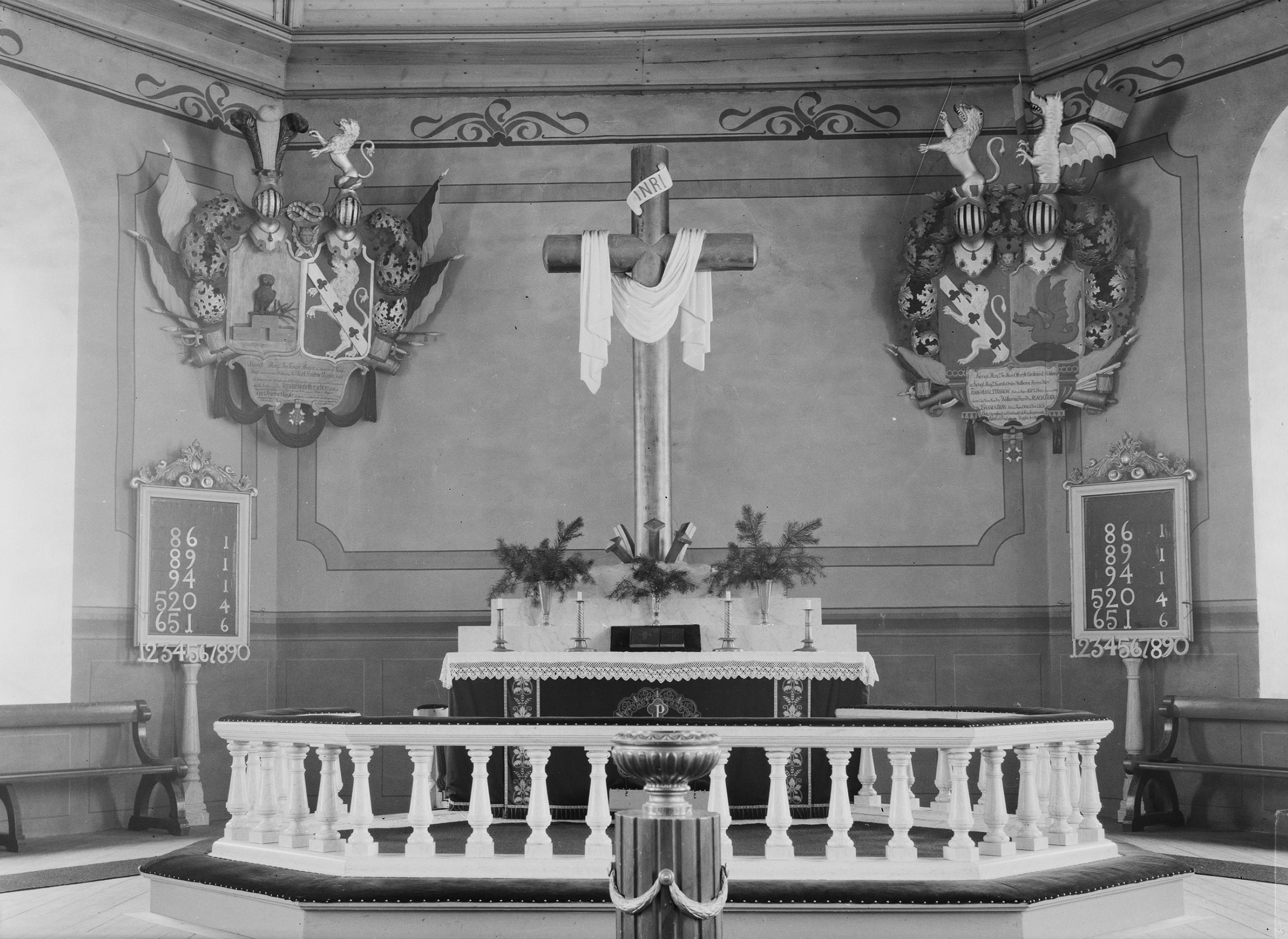 Bertil Berthelson, Eds kyrka