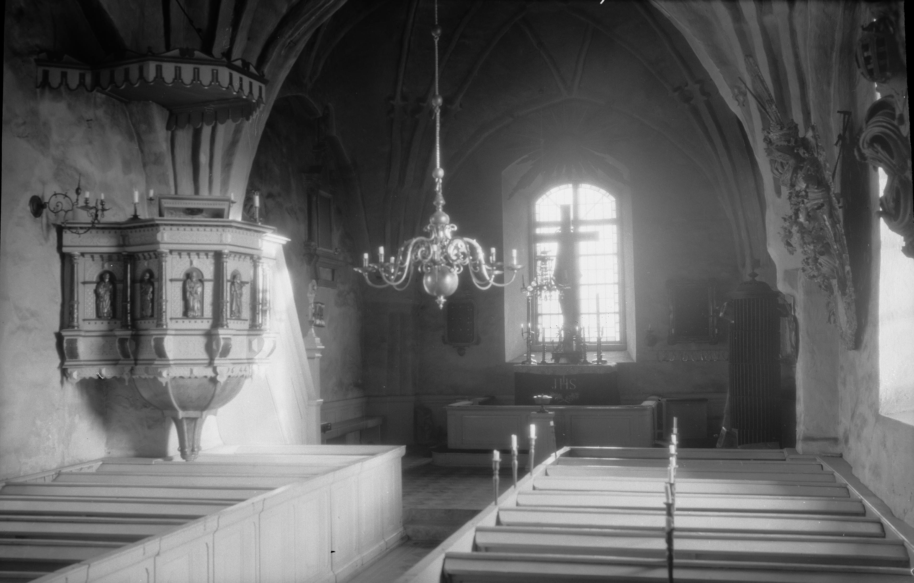 Sven Brandel, Teda kyrka