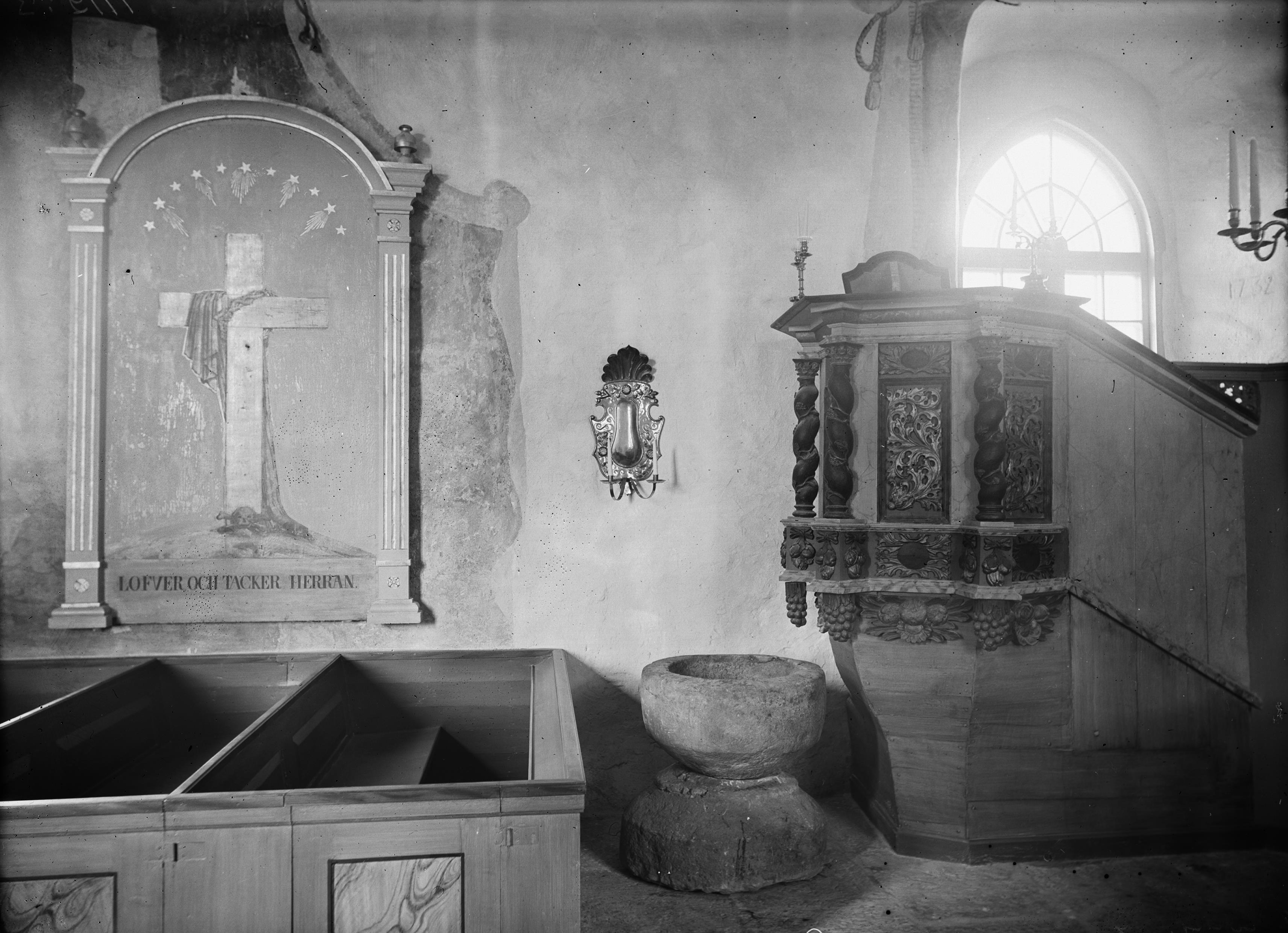 Axel Forssén, Lavads kyrka