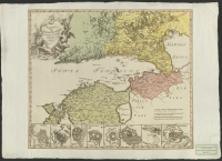 Regiones ad Sinum Finnicum accuratissime delineatæ Holmiæ 1742.[Kartografiskt material]
