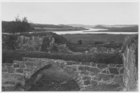 Kastellgården, platsen för det förstörda Kungahälla