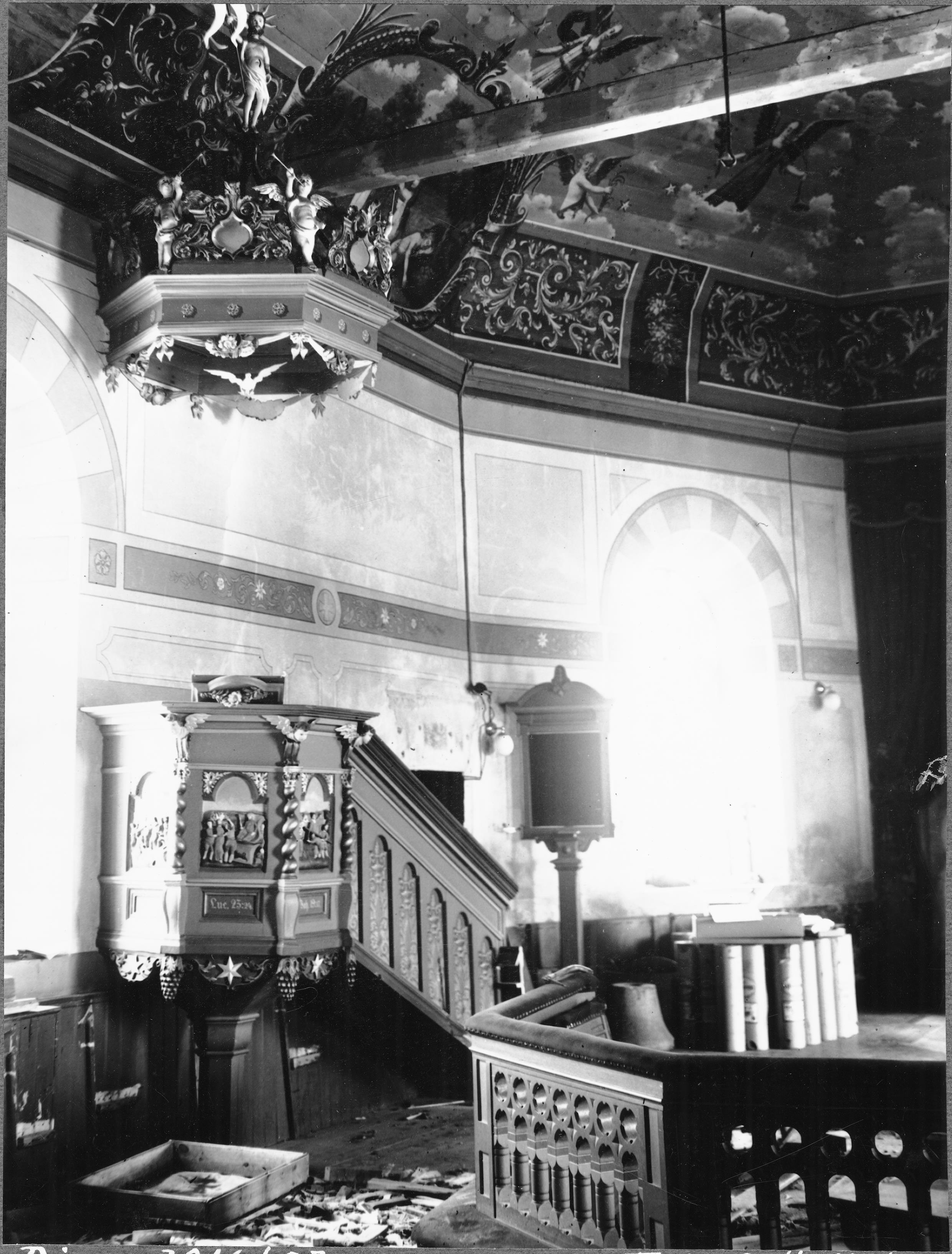 Olle Hellström, Fors kyrka