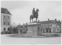 Eksjö, minnesmärke över Kgl Smålands Husarregemente