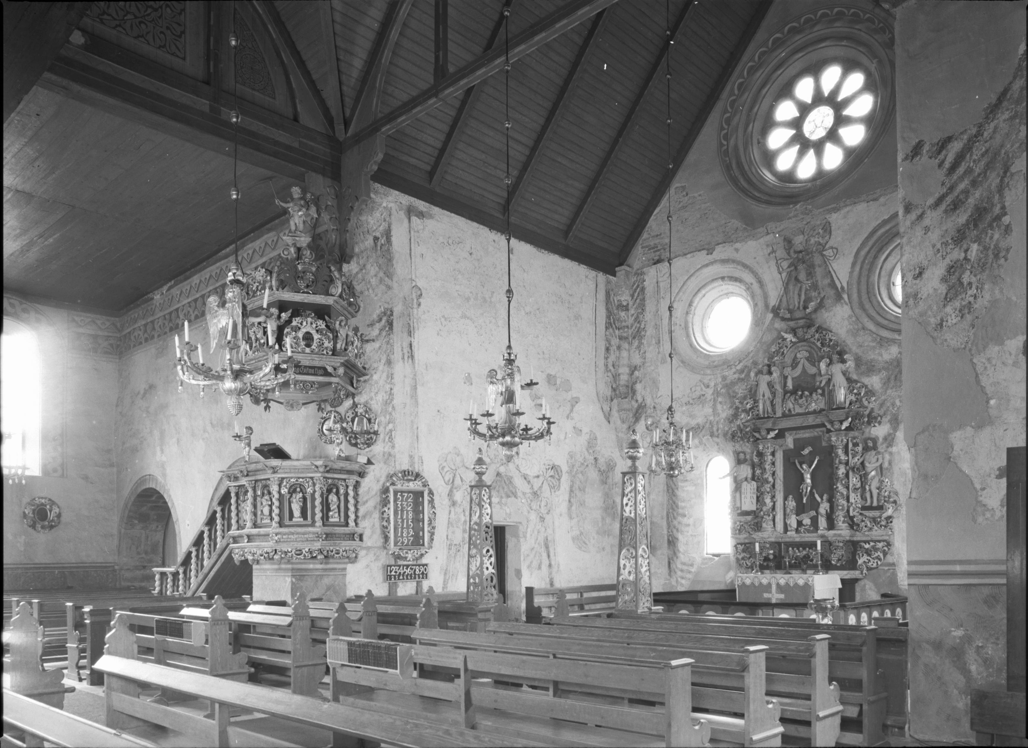Sören Hallgren, Nydala kyrka (klosterkyrkan)