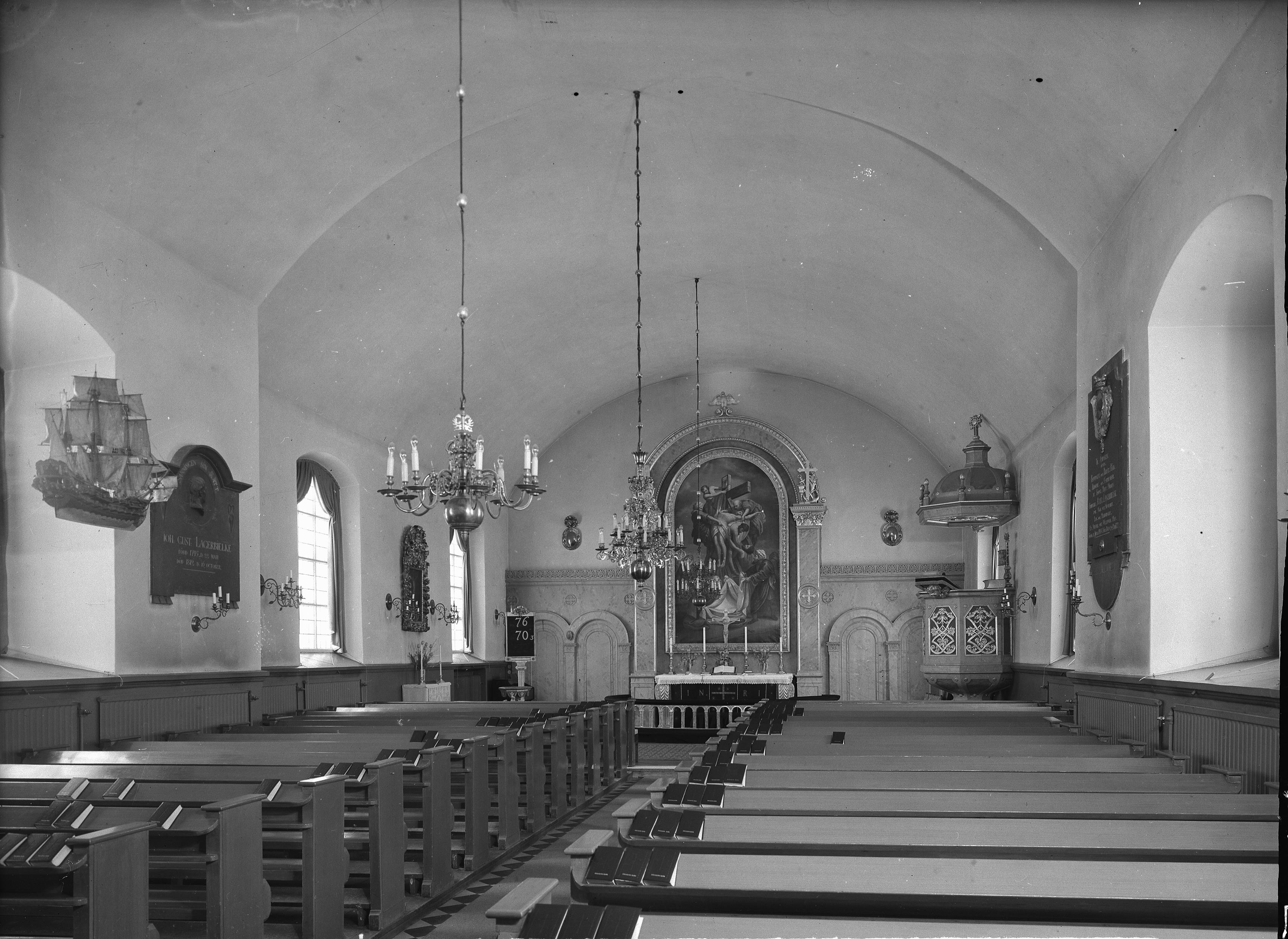 Nils Lagergren, Brännkyrka kyrka