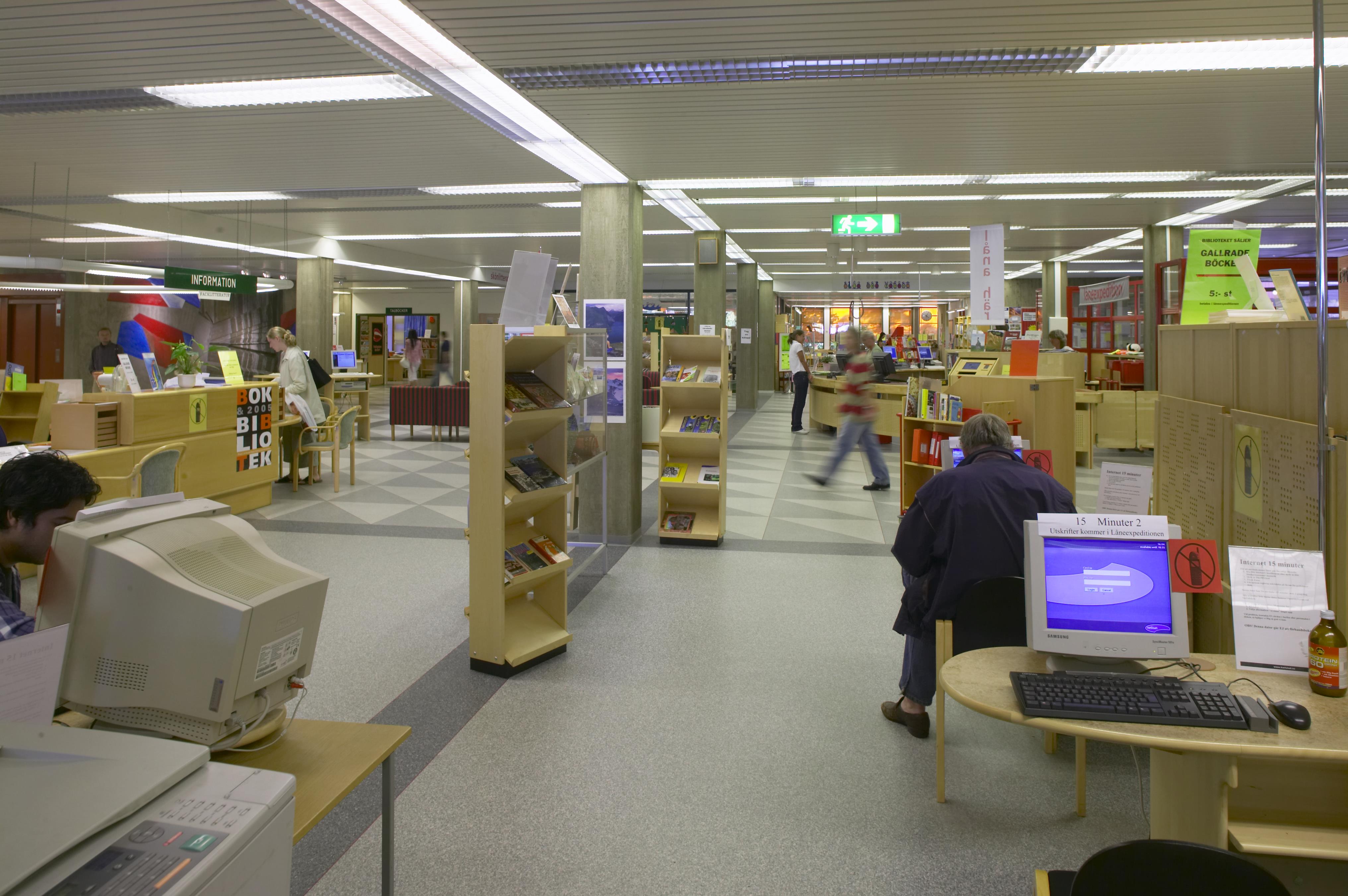 Bengt A Lundberg, Karlstads stadsbibliotek
