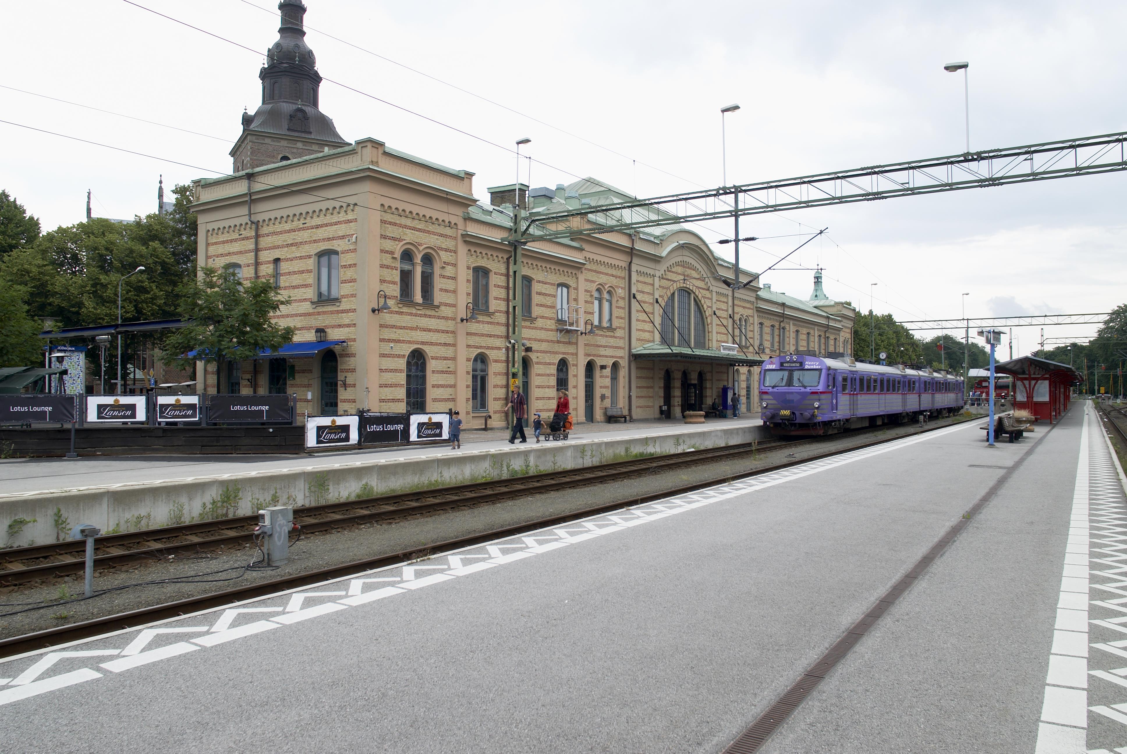 Bengt A Lundberg, Kristianstads centralstation