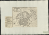 Grundriss der Festung Stadt und Situation St Petersburg.