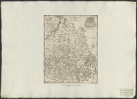 Upland med sina härad och soknar.[Kartografiskt material]