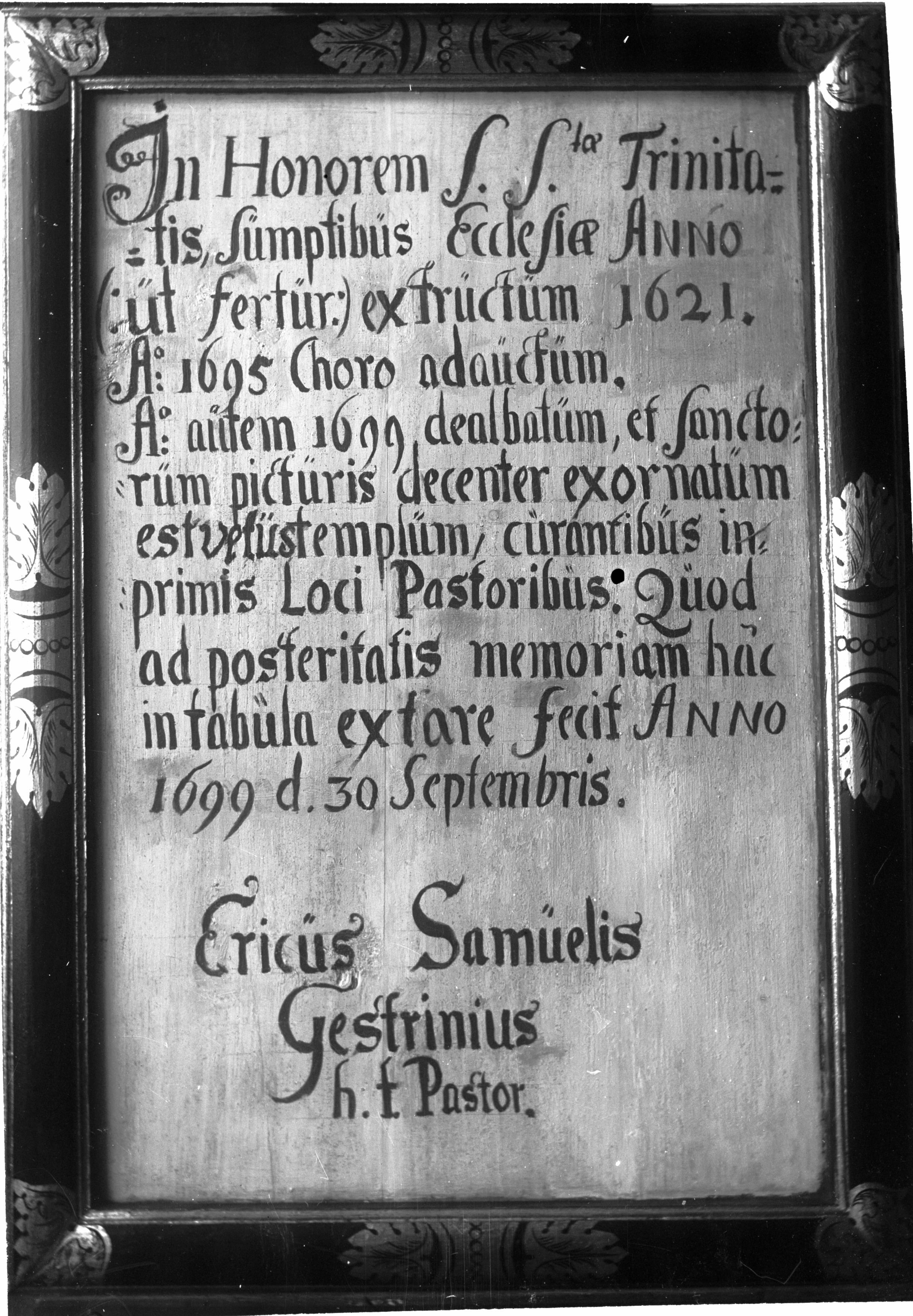 Oscar Svensson, Ovanåkers kyrka