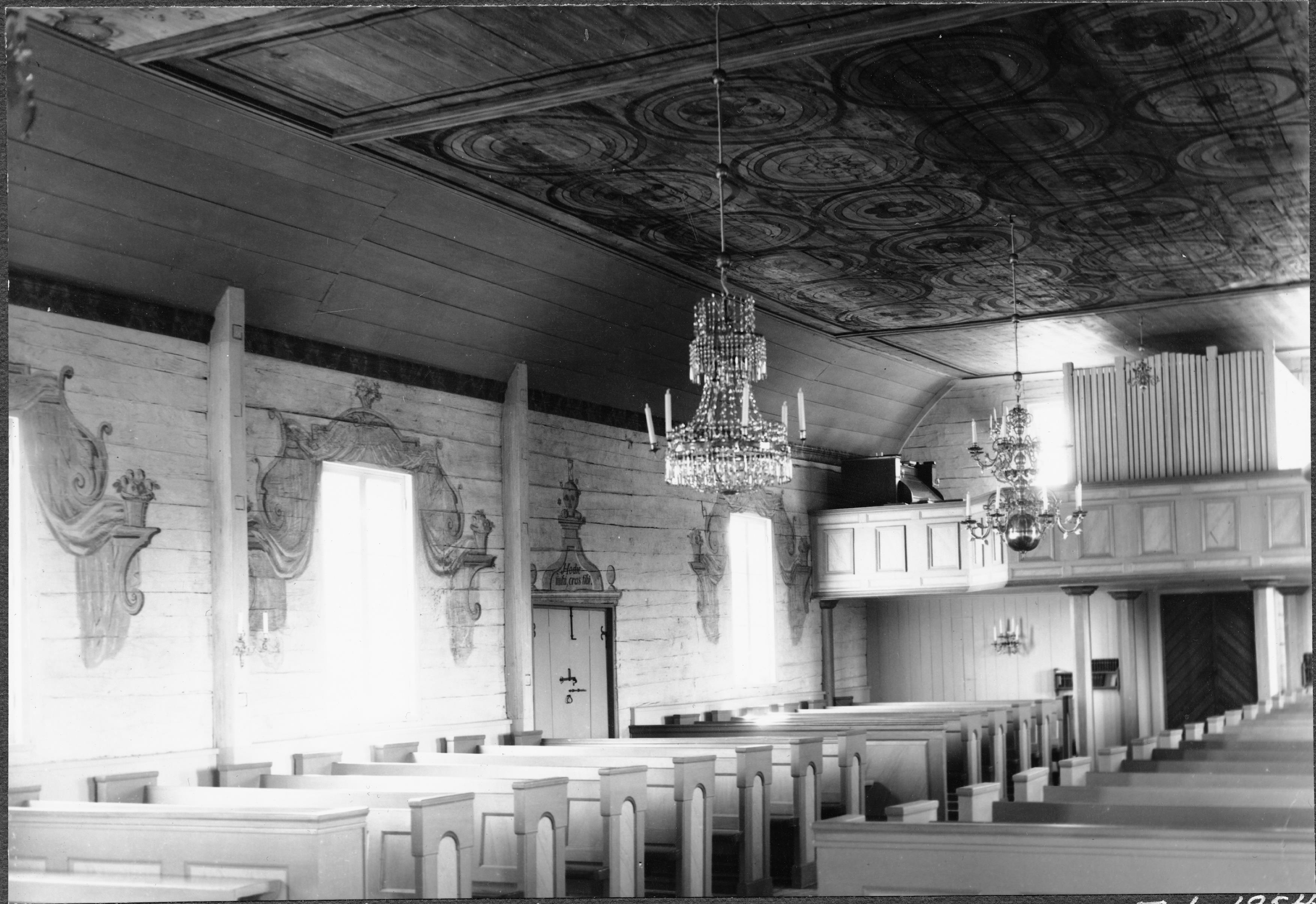 Olle Hellström, Mofalla kyrka