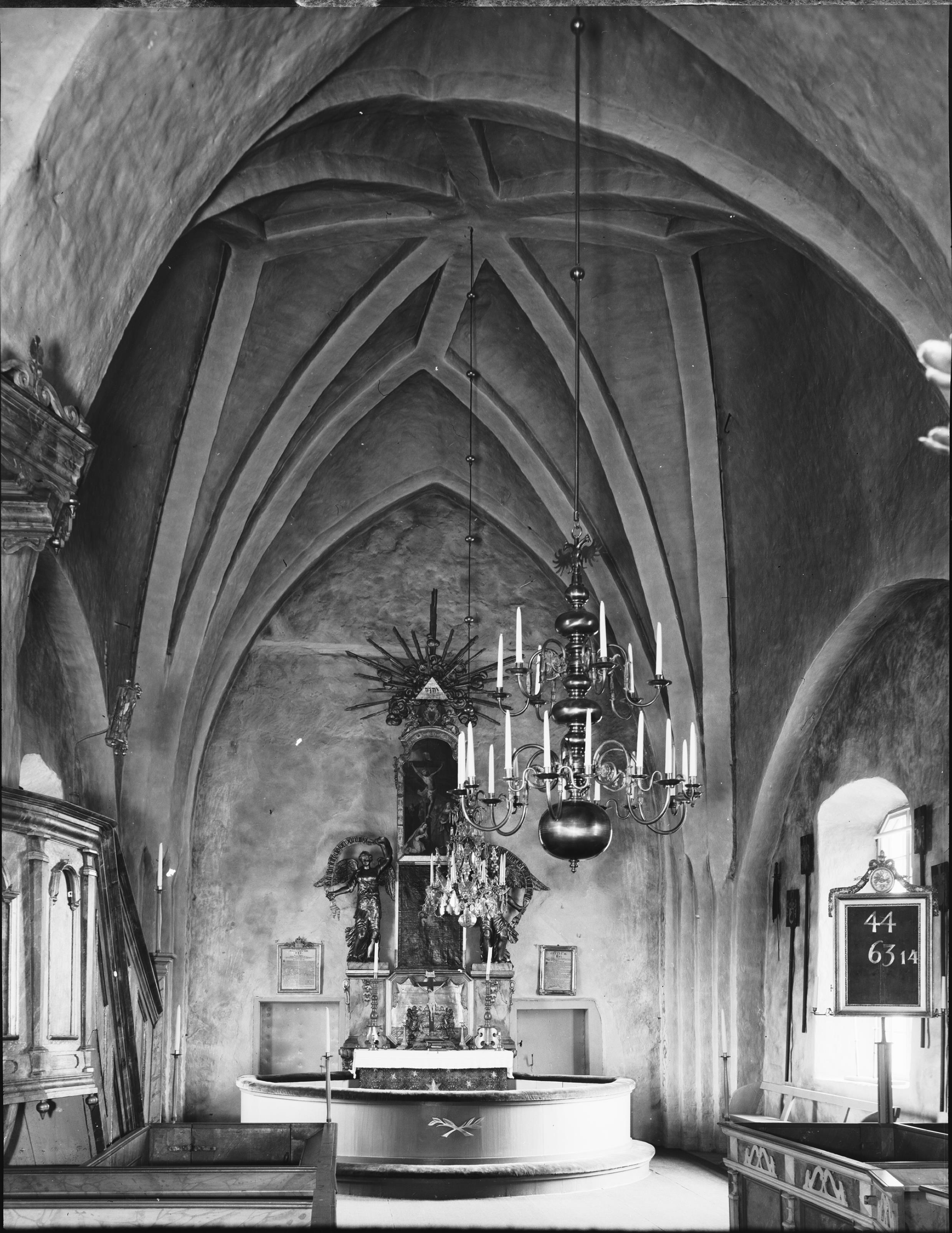 Iwar Anderson, Skederids kyrka