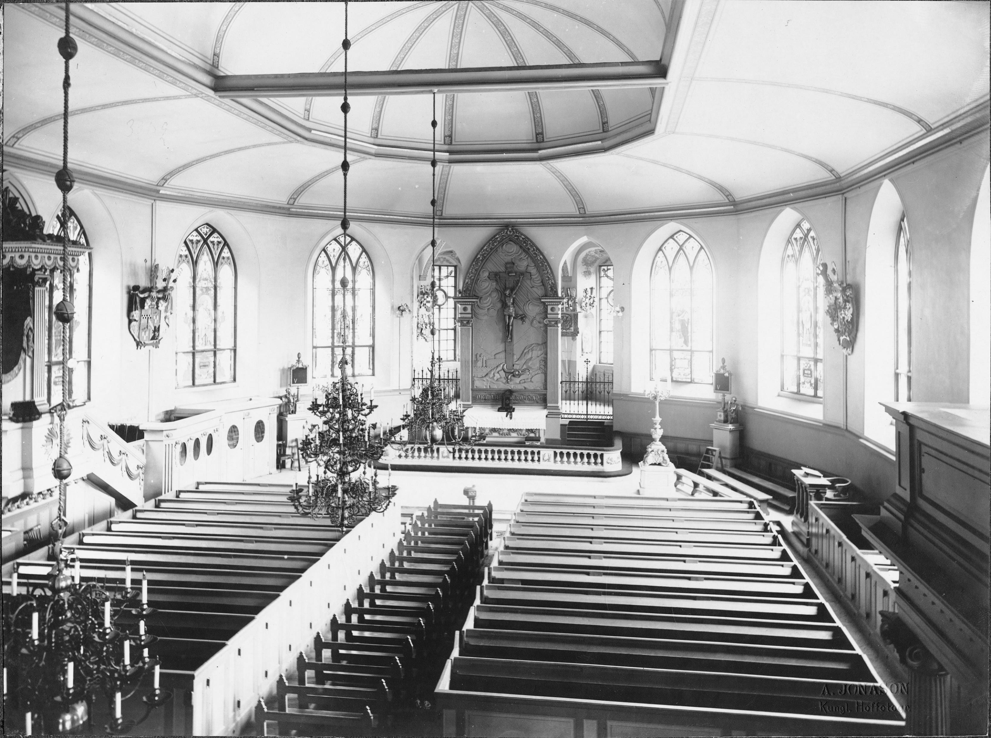 Aron Jonason, Christinæ kyrka