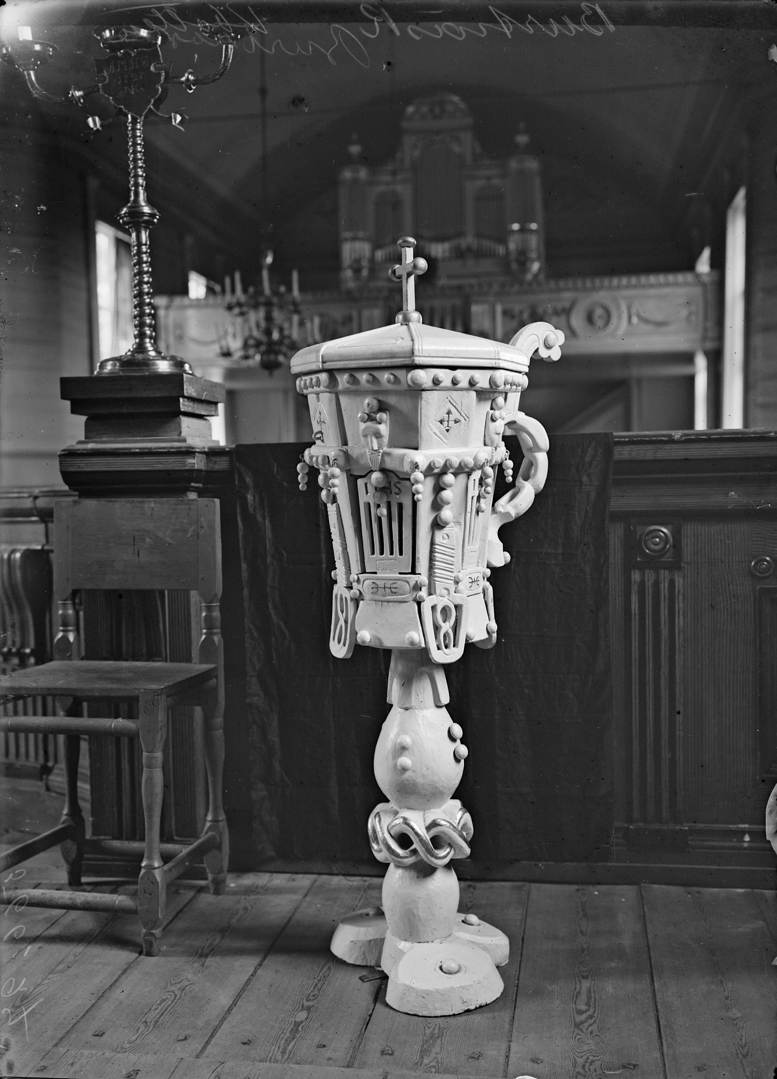 Henrik Cornell, Burträsks gamla kyrka
