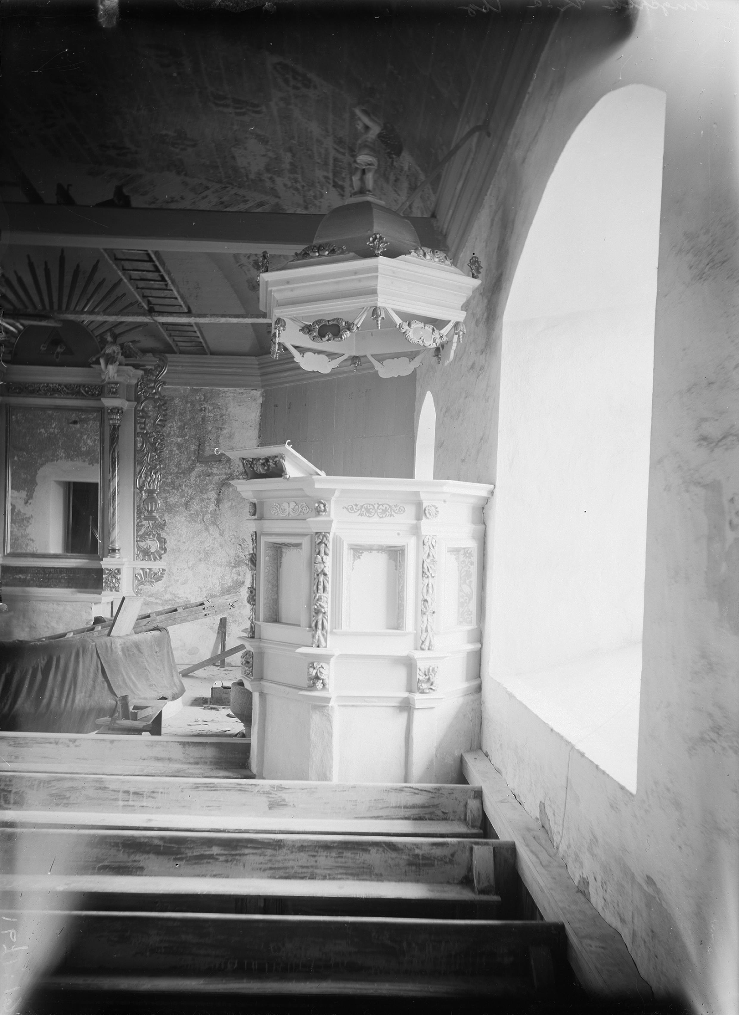 Axel Forssén, Angereds kyrka