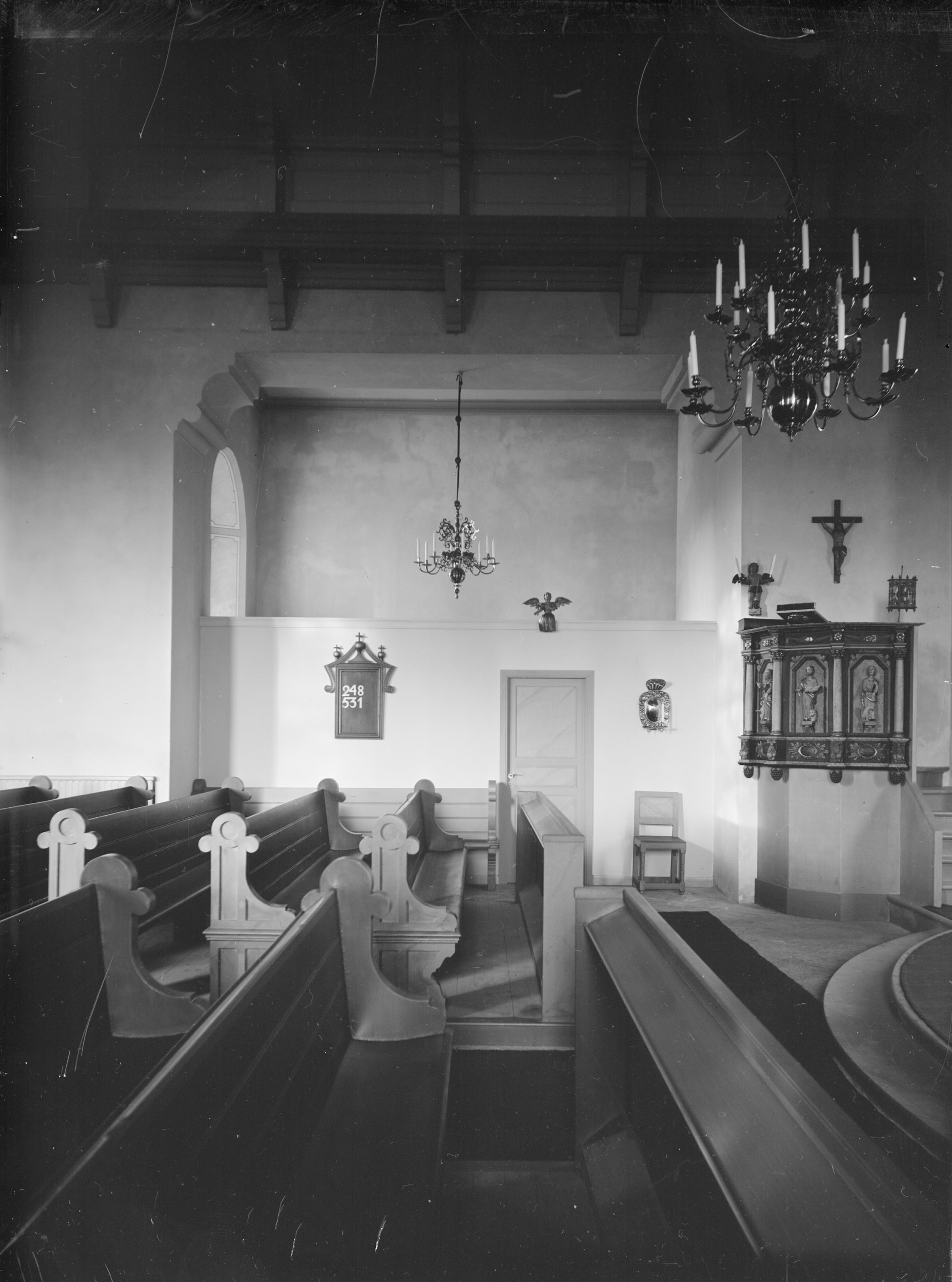 Axel Forssén, Borgunda kyrka