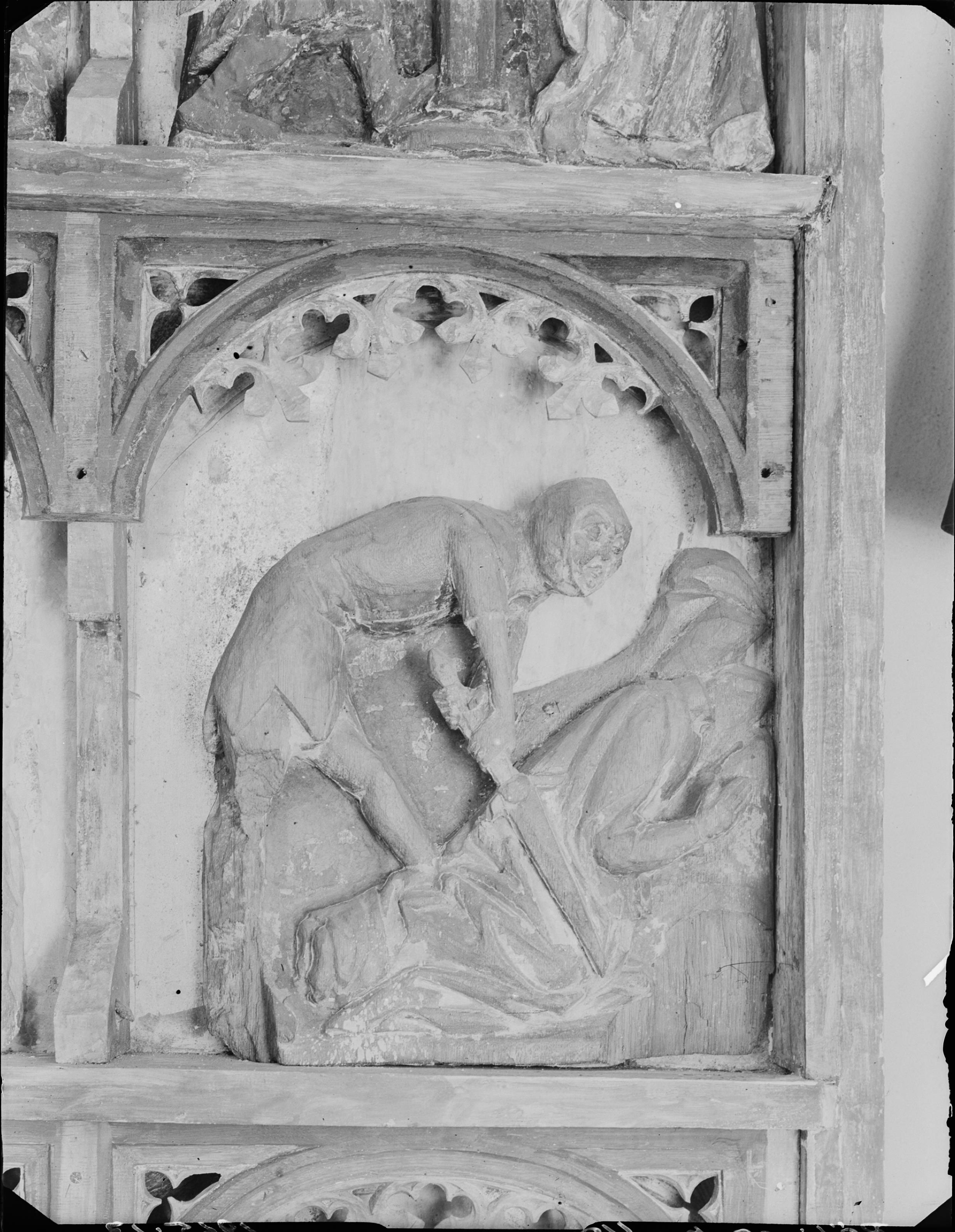 Iwar Anderson, Bälinge kyrka
