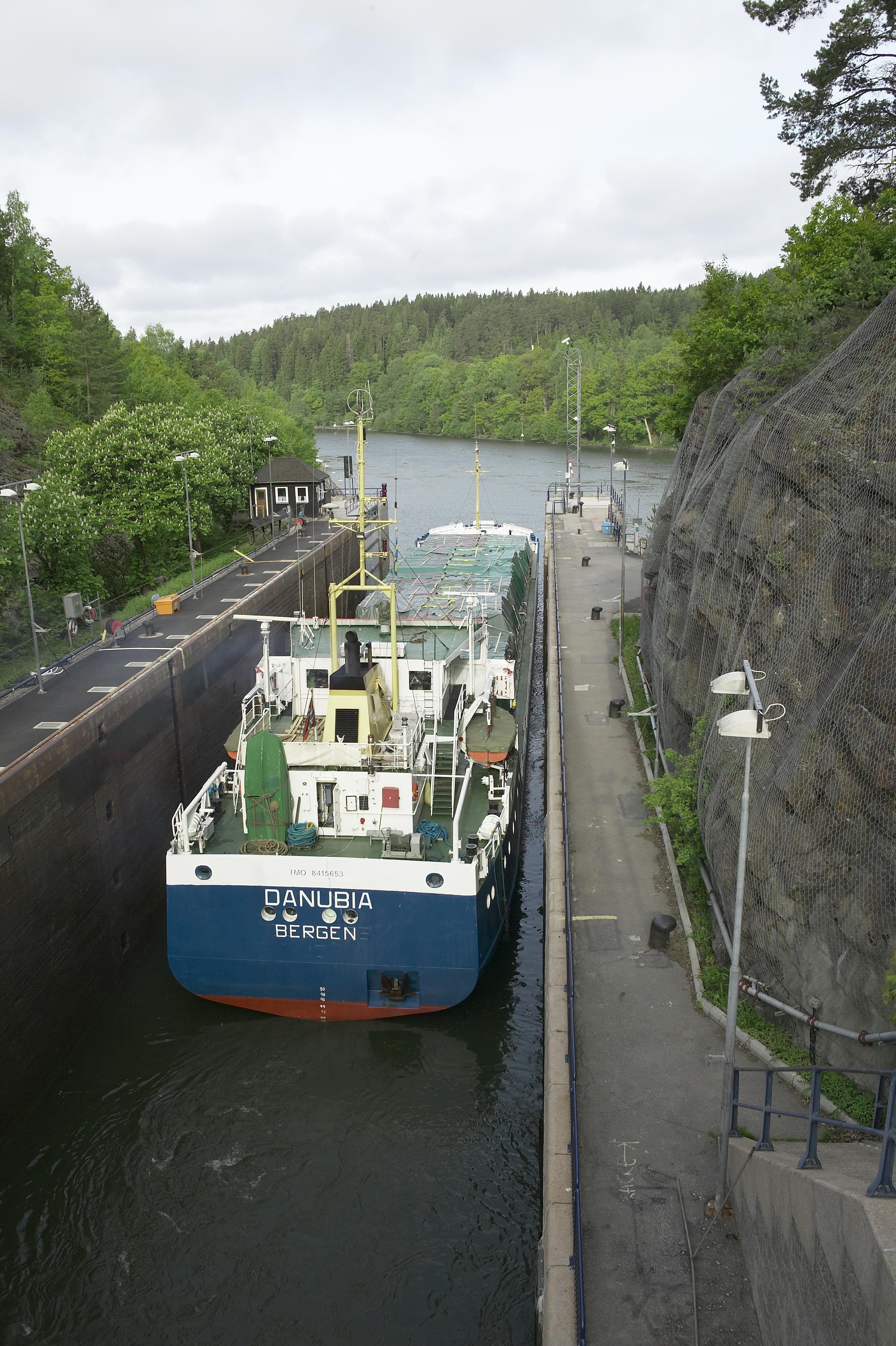 Bengt A Lundberg, Trollhätte kanal