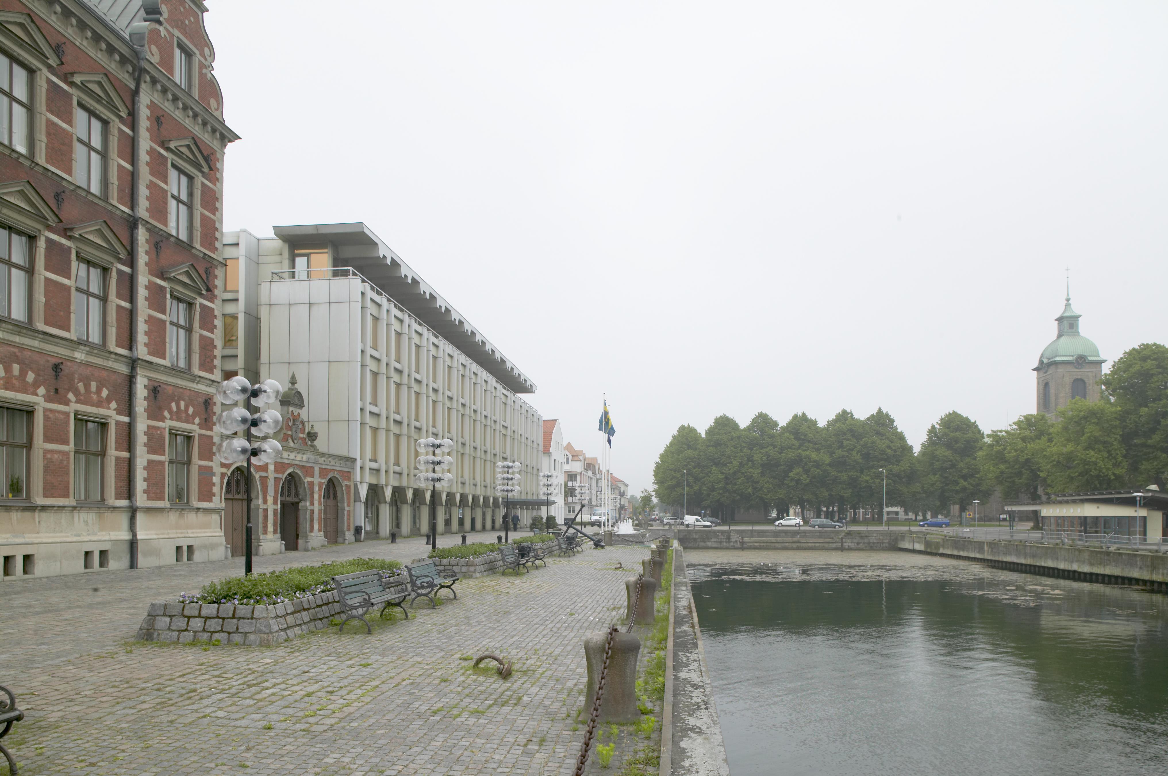 Bengt A Lundberg, Landskrona stadshus