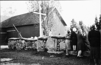 Börstig, Sandhems kyrkoruin (Mussla kyrkoruin)