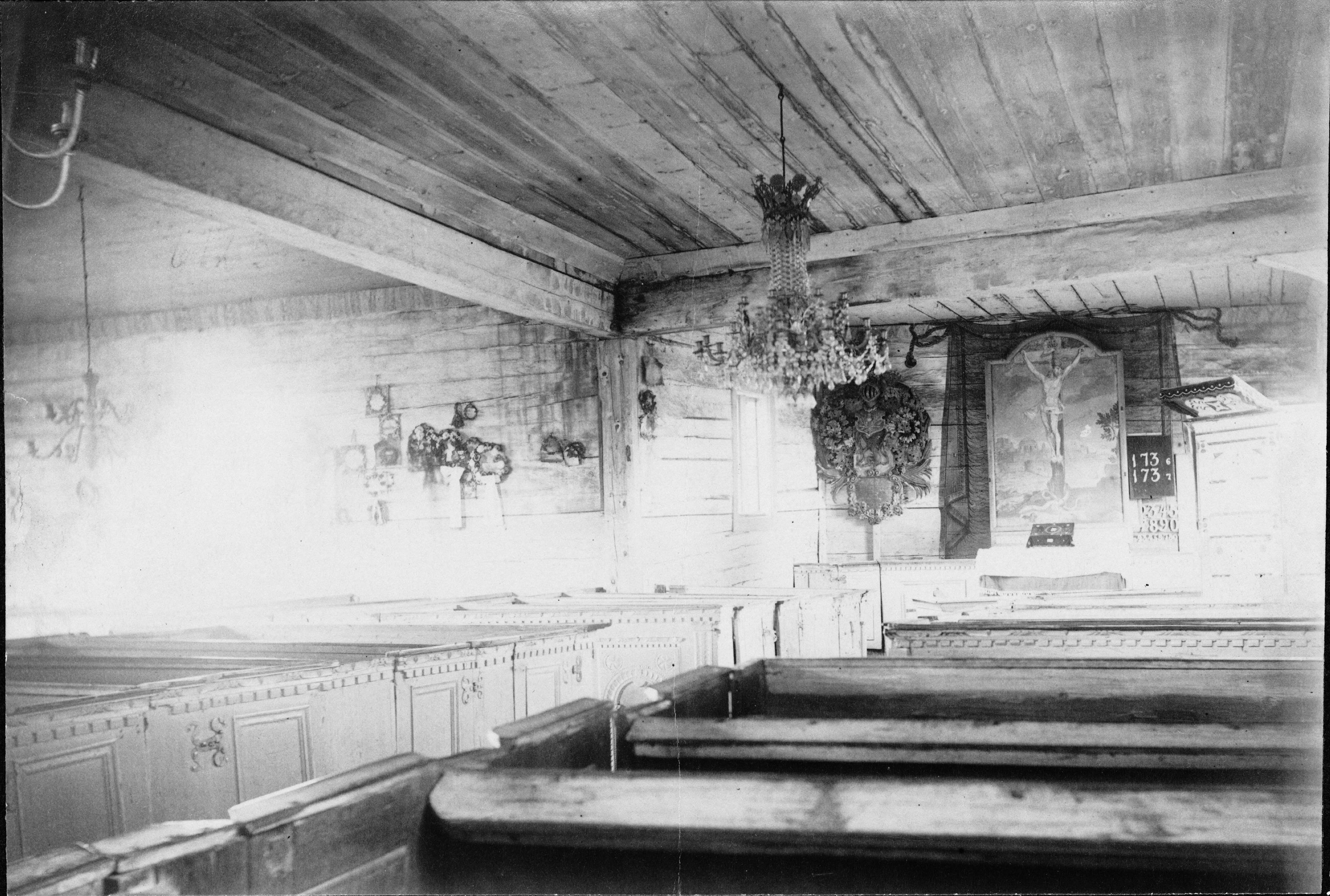 Sanfrid Welin, Halna gamla kyrka