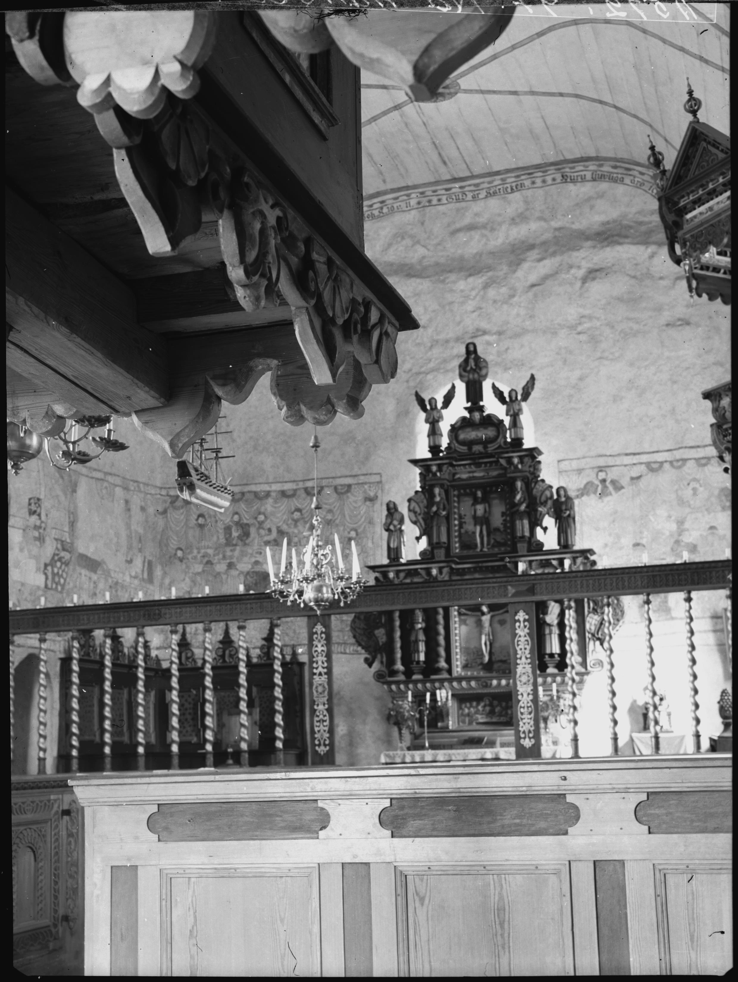 Iwar Anderson, Ragunda gamla kyrka