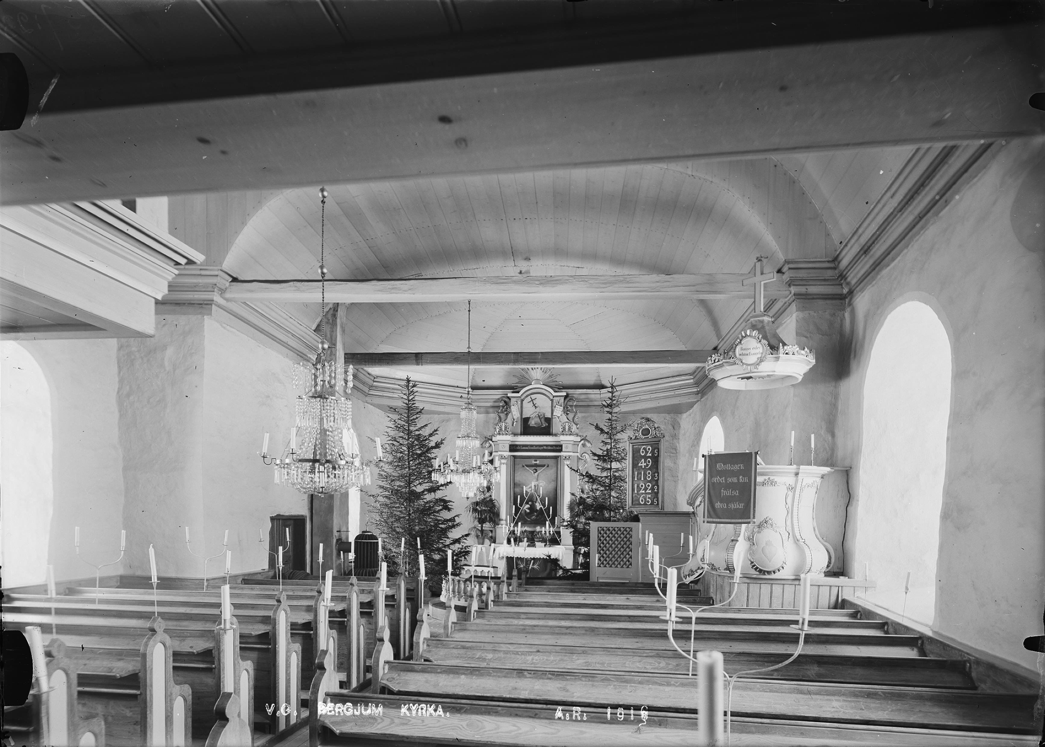 Anders Roland, Bergums kyrka
