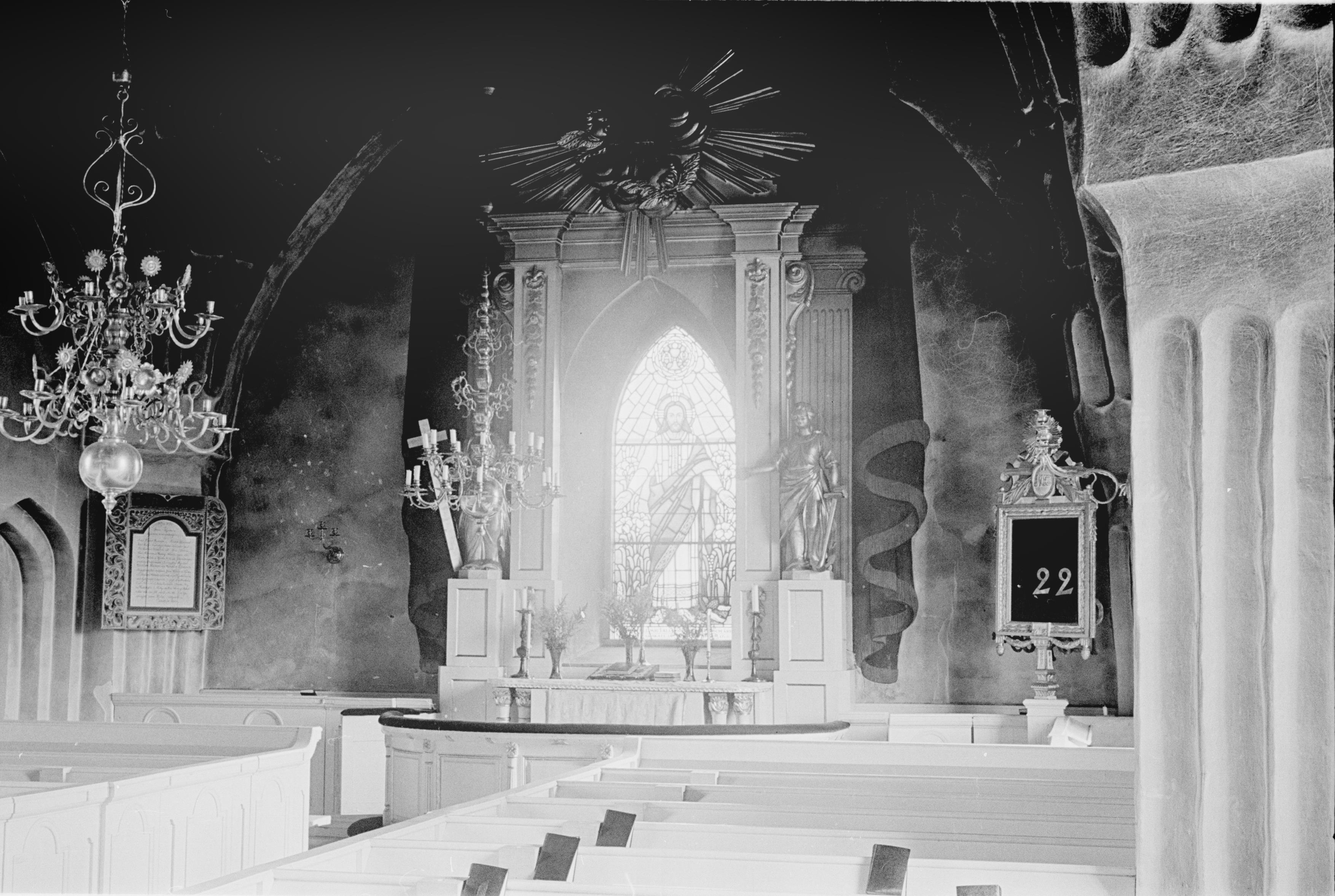Bertil Berthelson, Överlännäs kyrka