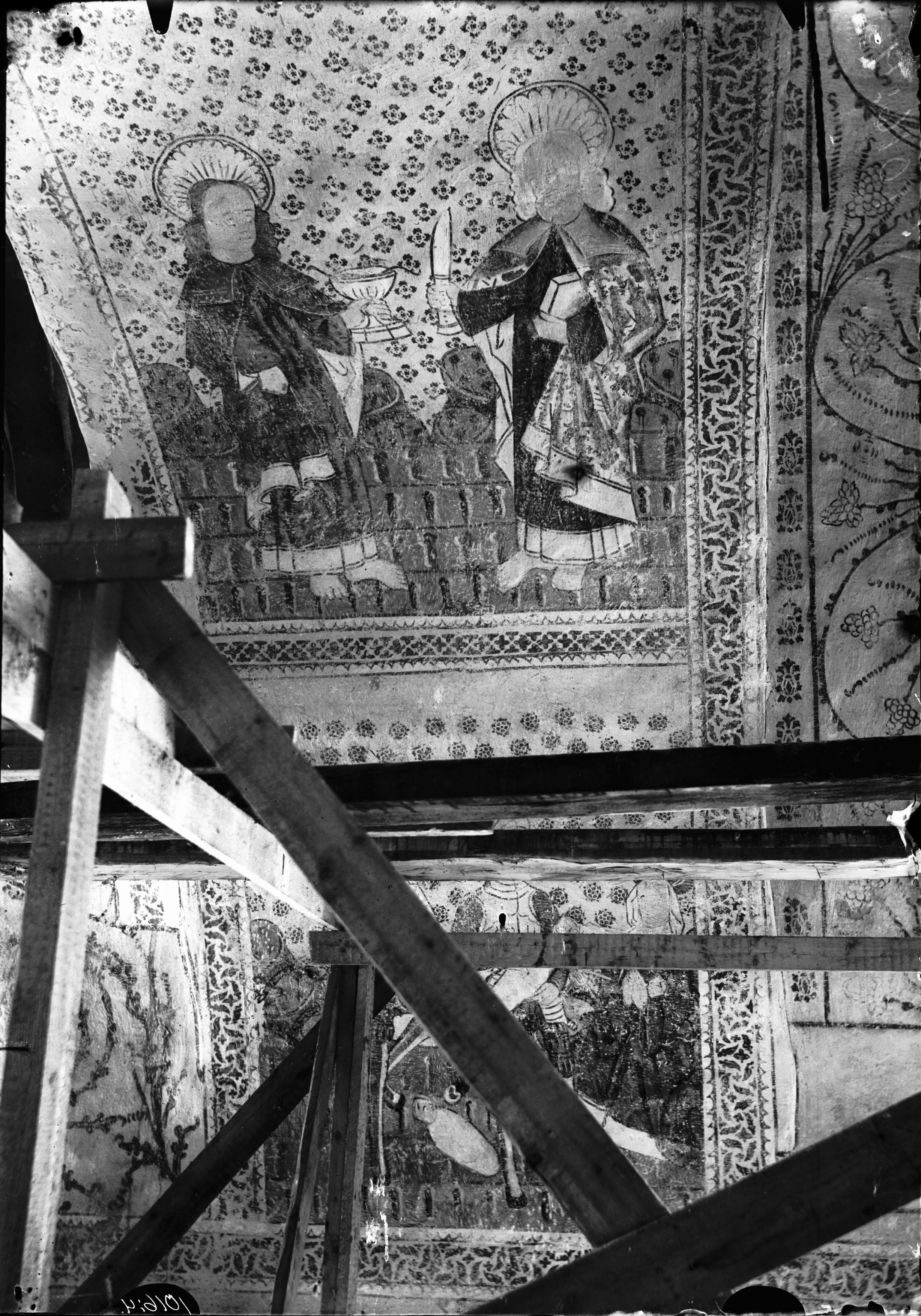 Oscar Svensson, Alnö gamla kyrka
