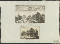 Den vittberömde och utmärkte herr greven och rikskanslern Magnus Gabriel de la Gardies palats i Stockholm från Jacobs kyrka