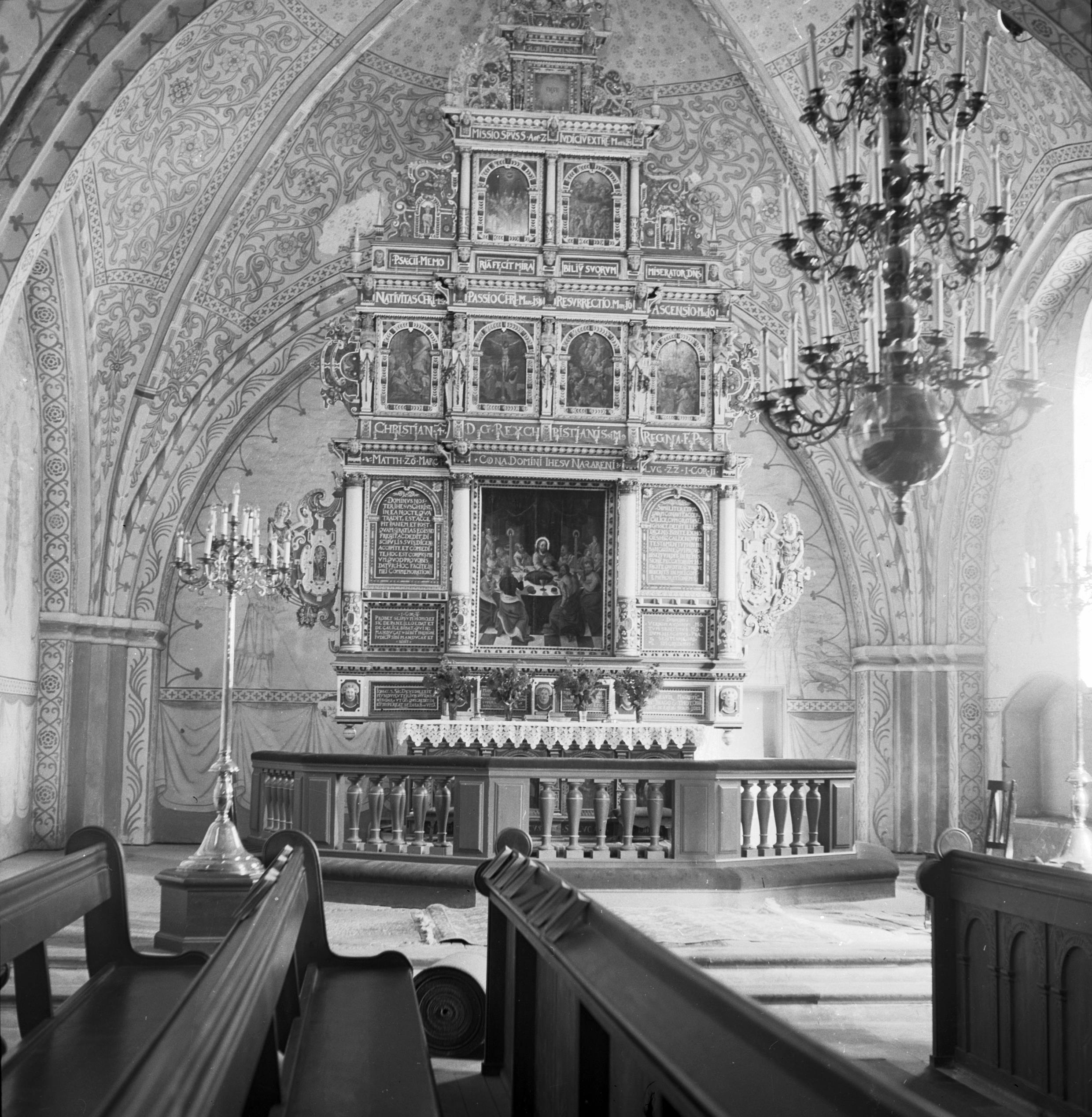 Nils Lagergren, Sölvesborg, Sankt Nicolai kyrka