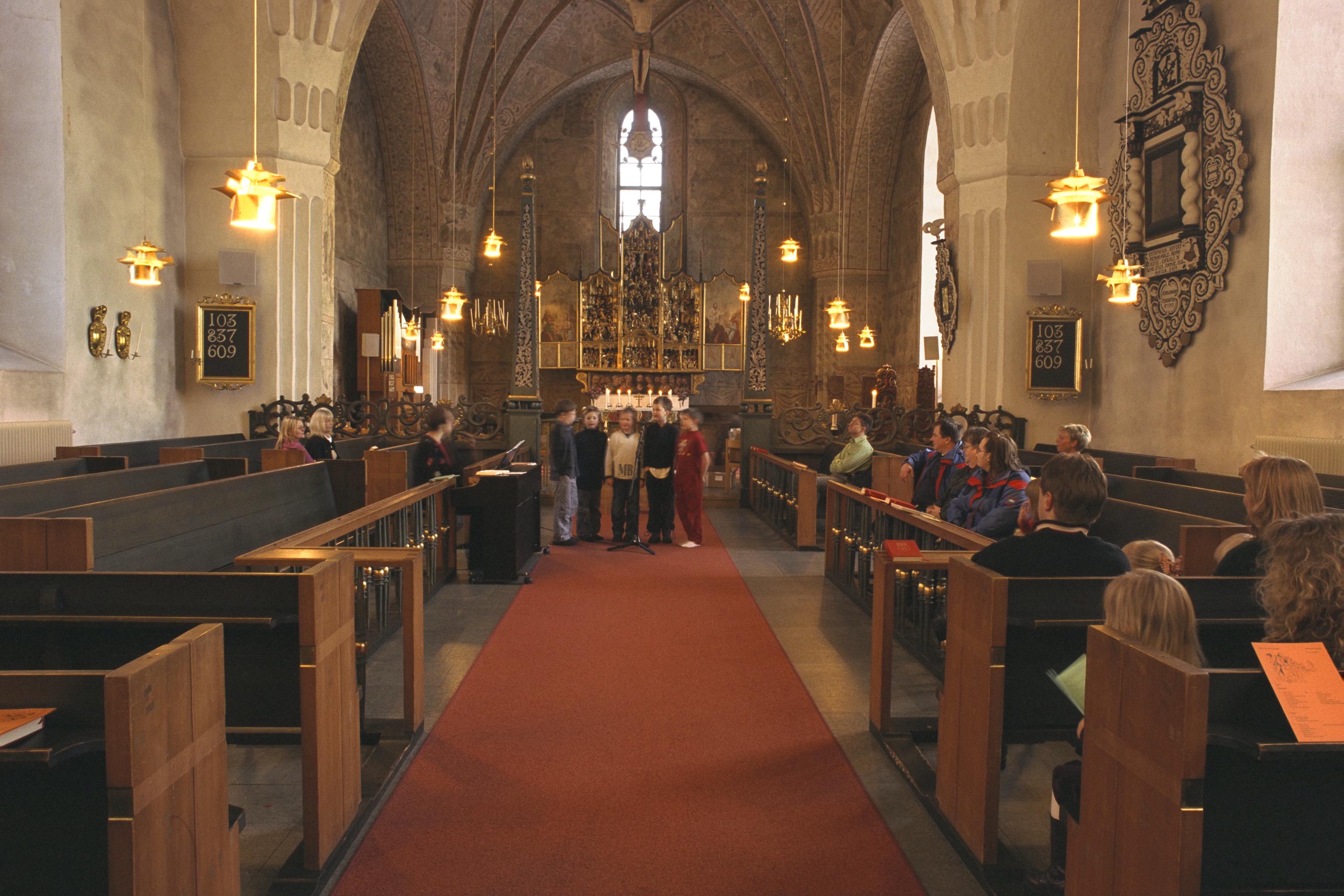 Gabriel Hildebrand, Nederluleå kyrka
