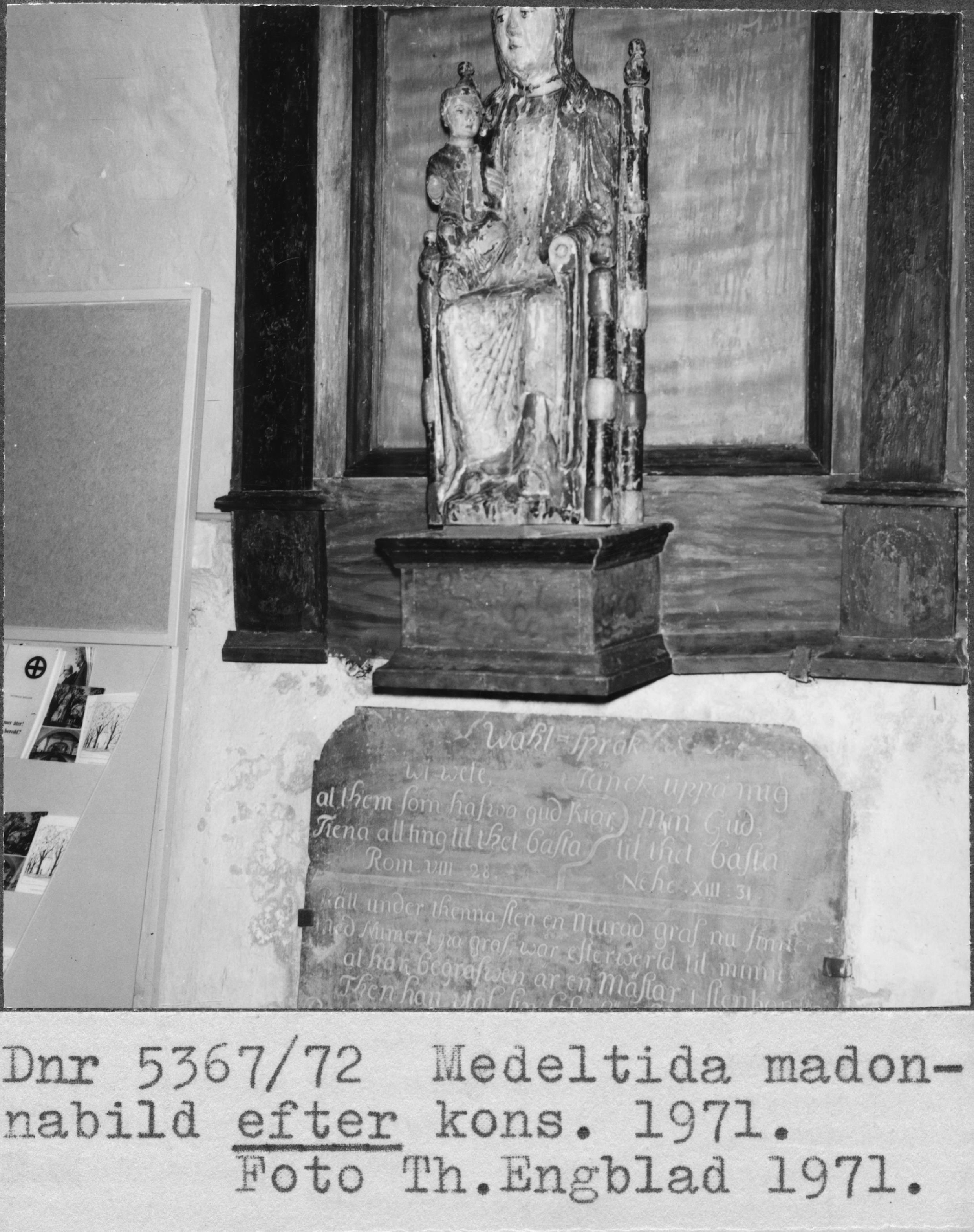 Thorbjörn Engblad, Västerplana kyrka