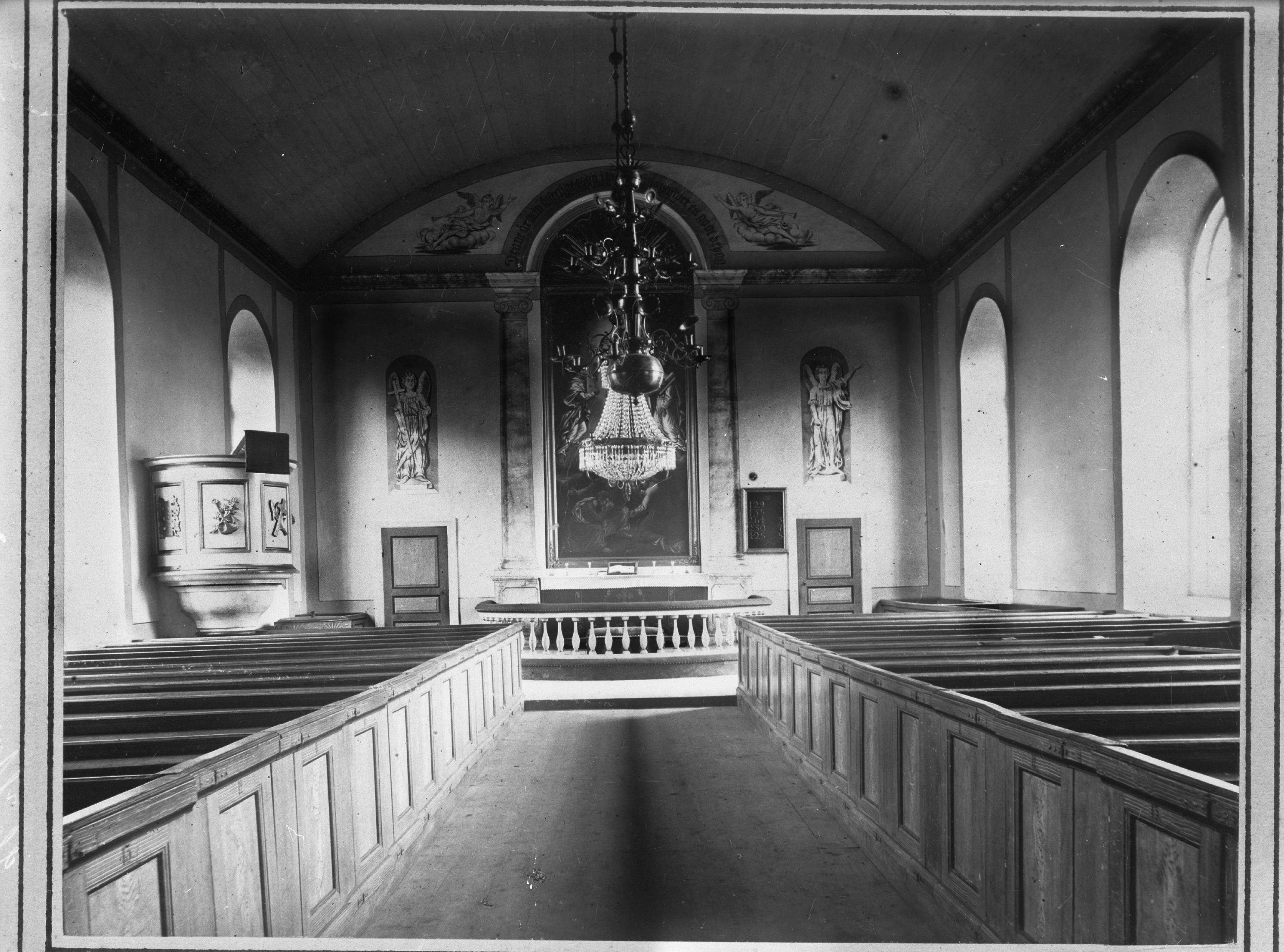 Axel Forssén, Skölvene kyrka