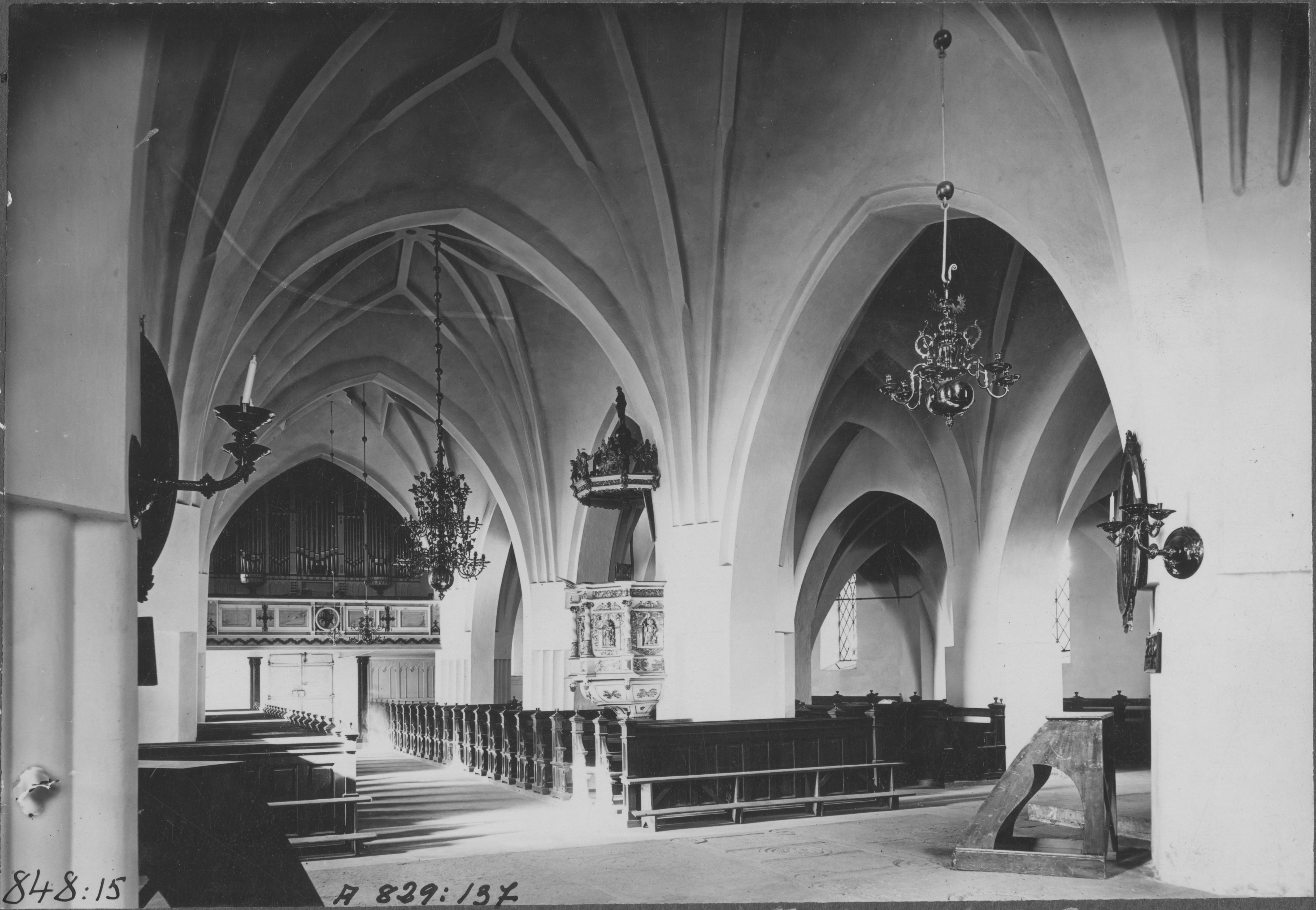 Sigurd Curman, Sankt Laurentii kyrka