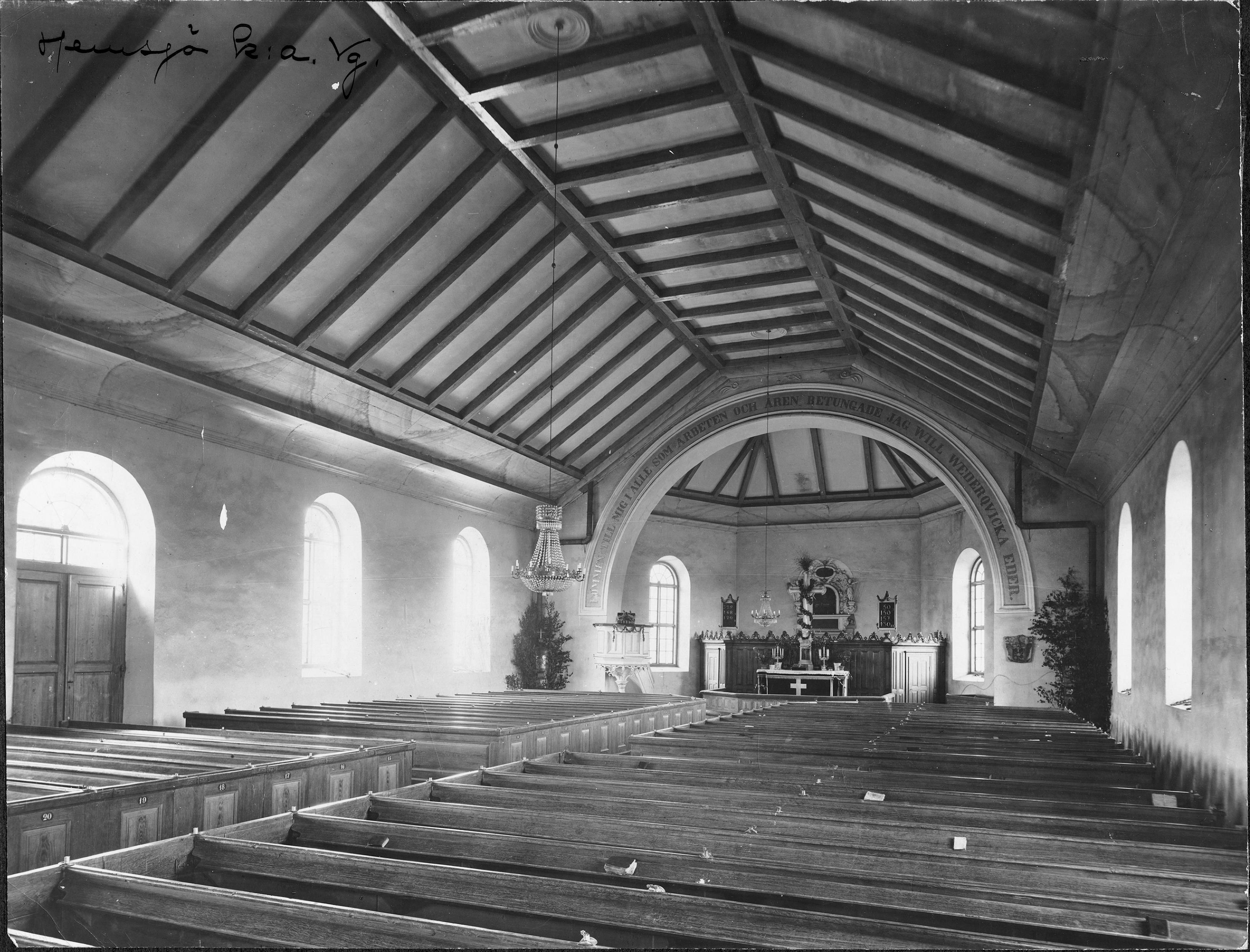 Ludvig Ericson, Hemsjö kyrka