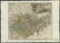 Charta öfwer Södermanland.[Kartografiskt material]