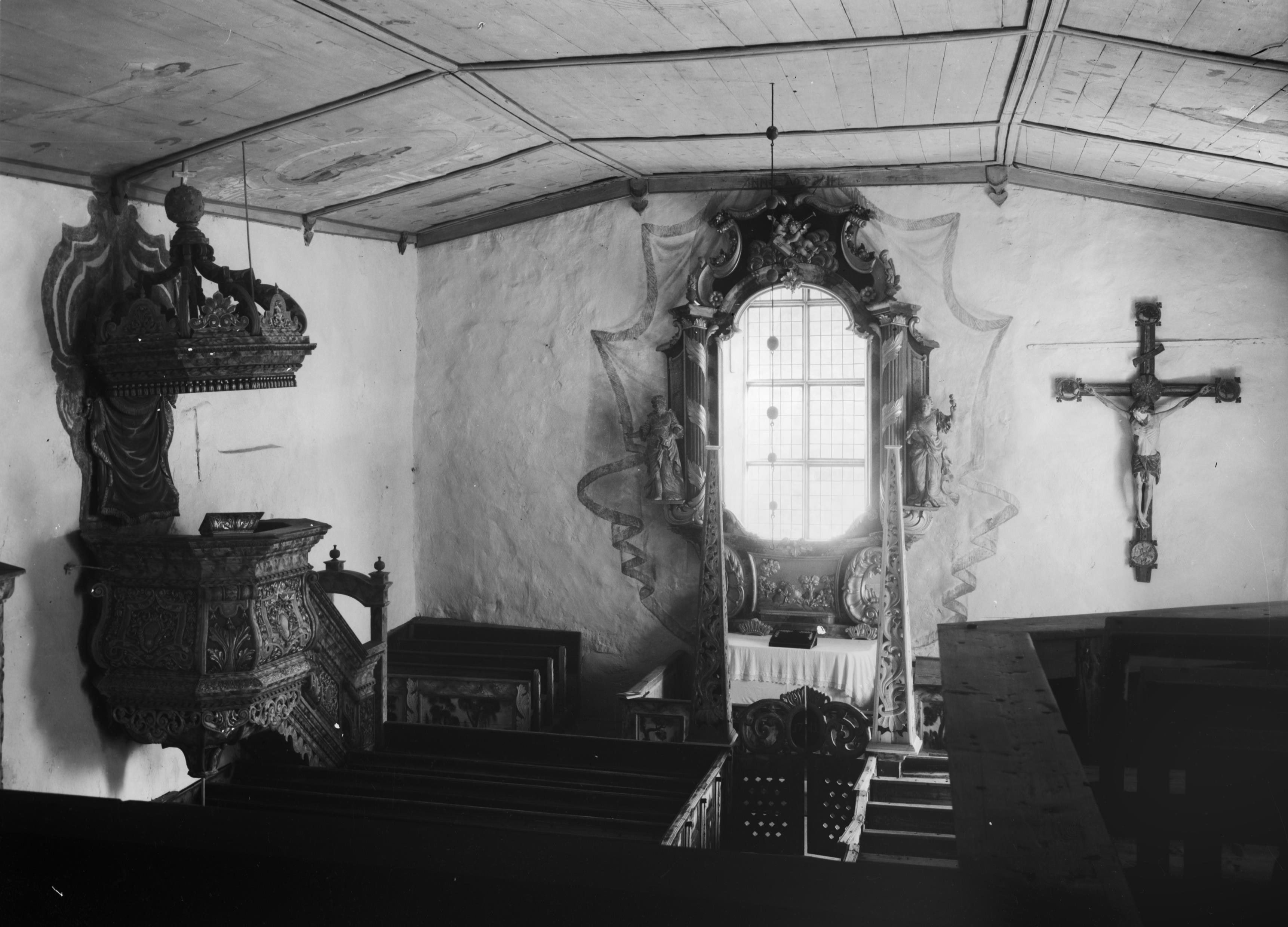 Iwar Anderson, Vibyggerå gamla kyrka
