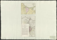 Karta öfver nägden omkring Danzig. || Plankarta över Danzig och Weixel-Münde.