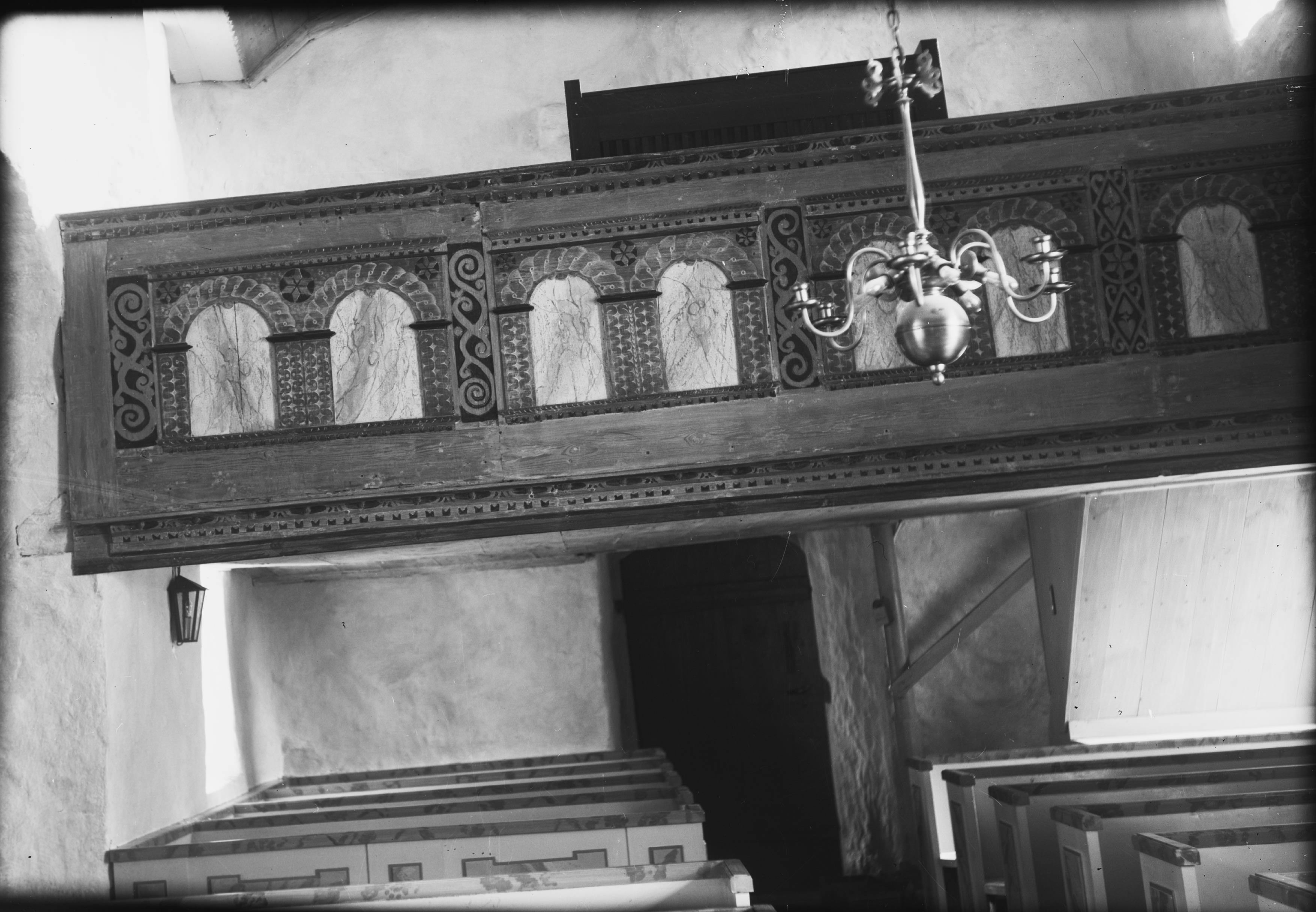 Olle Hellström, Eriksbergs gamla kyrka