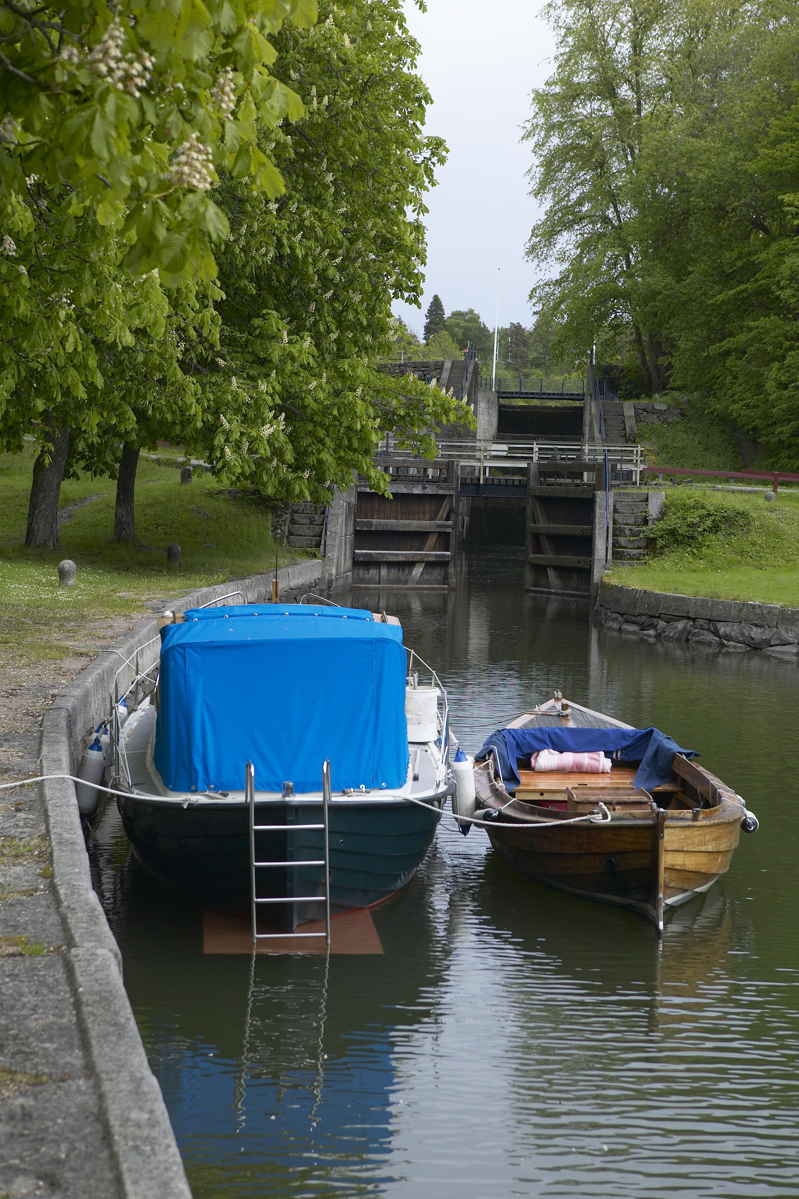 Bengt A Lundberg, Trollhätte kanal