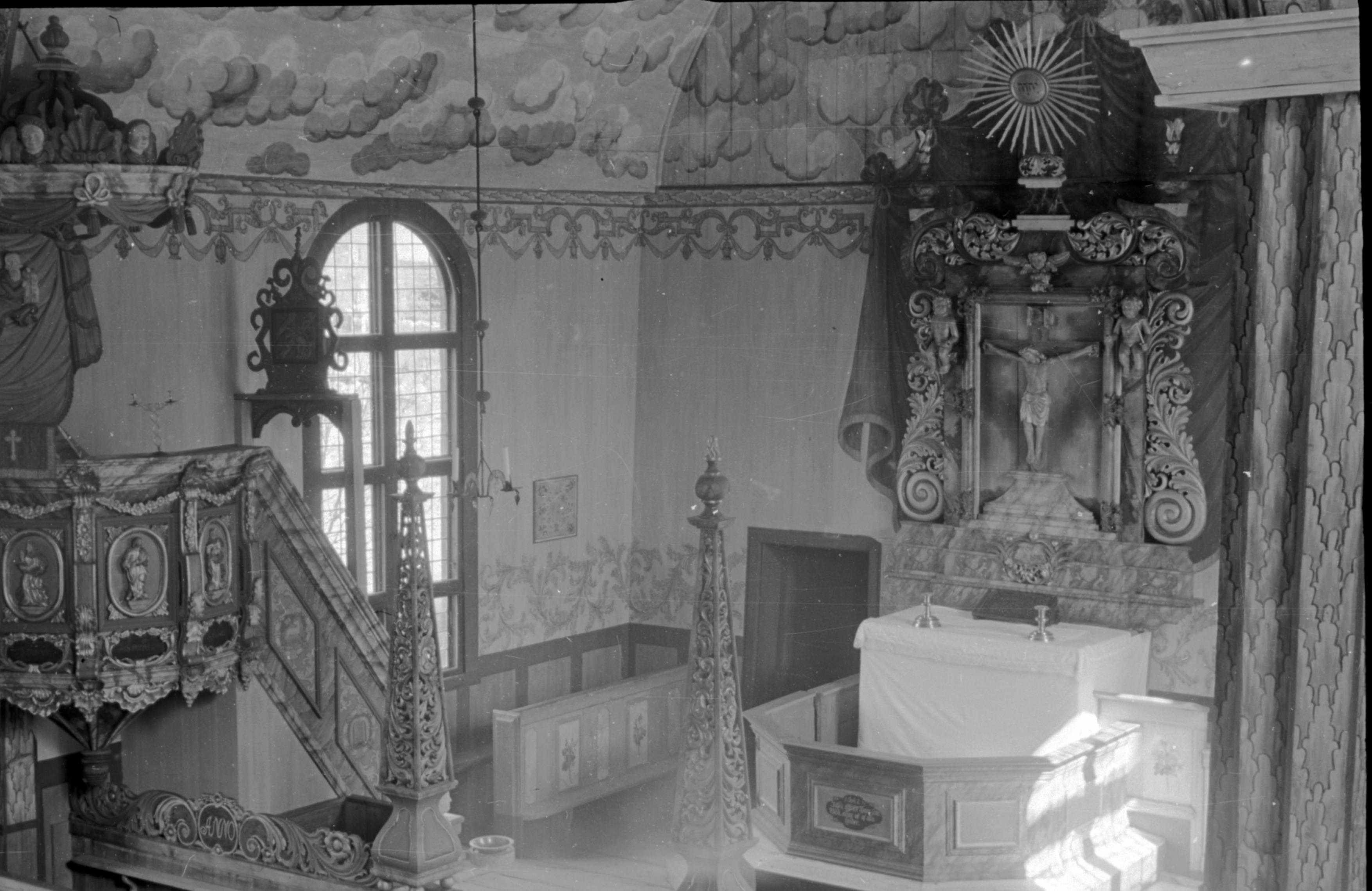 Bertil Berthelson, Älvros gamla kyrka