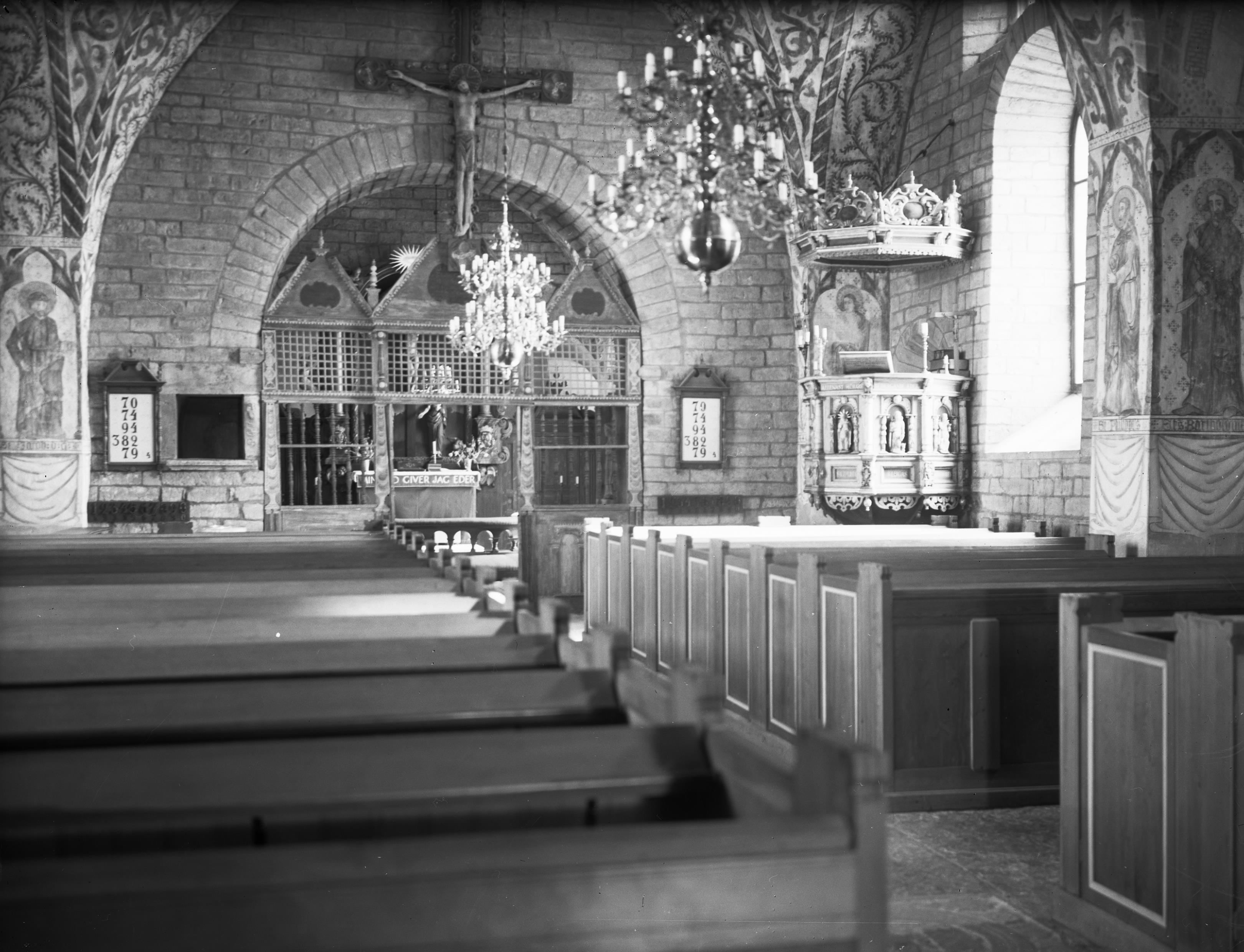 Olle Hellström, Husaby kyrka