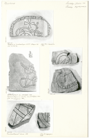 Kyrkoruinen. U Fv1972;272b , U Fv1972;273b, U Fv1972;272a, U Fv1972;273a, U Fv1972;274e, U Fv1972;272c, U 183.