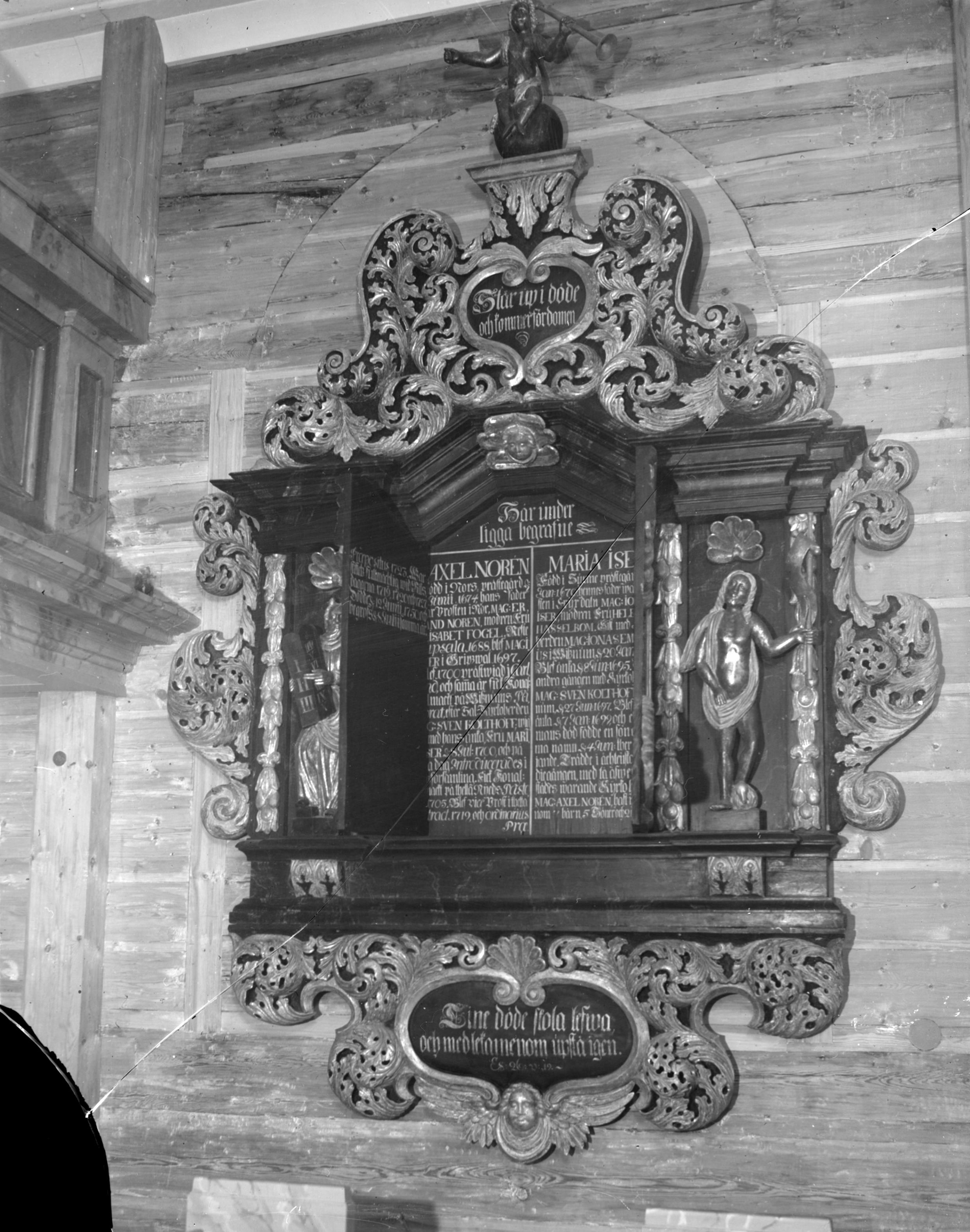 Olle Hellström, Nyeds kyrka