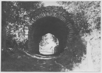 Gråborg, det övertäckta ingångsvalvet