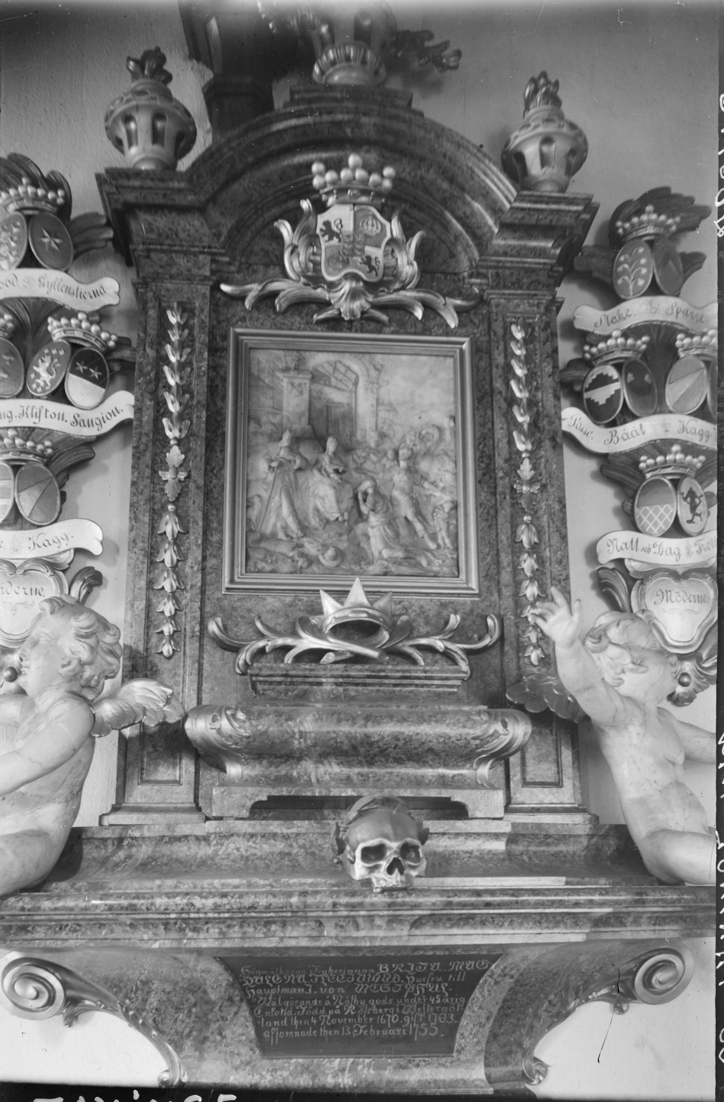 Sigurd Wallin, Taxinge kyrka