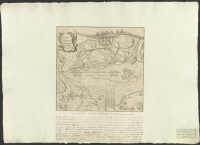 Plan av slaget vid Helsingborg den 28 febr. 1710.[Kartografiskt material]